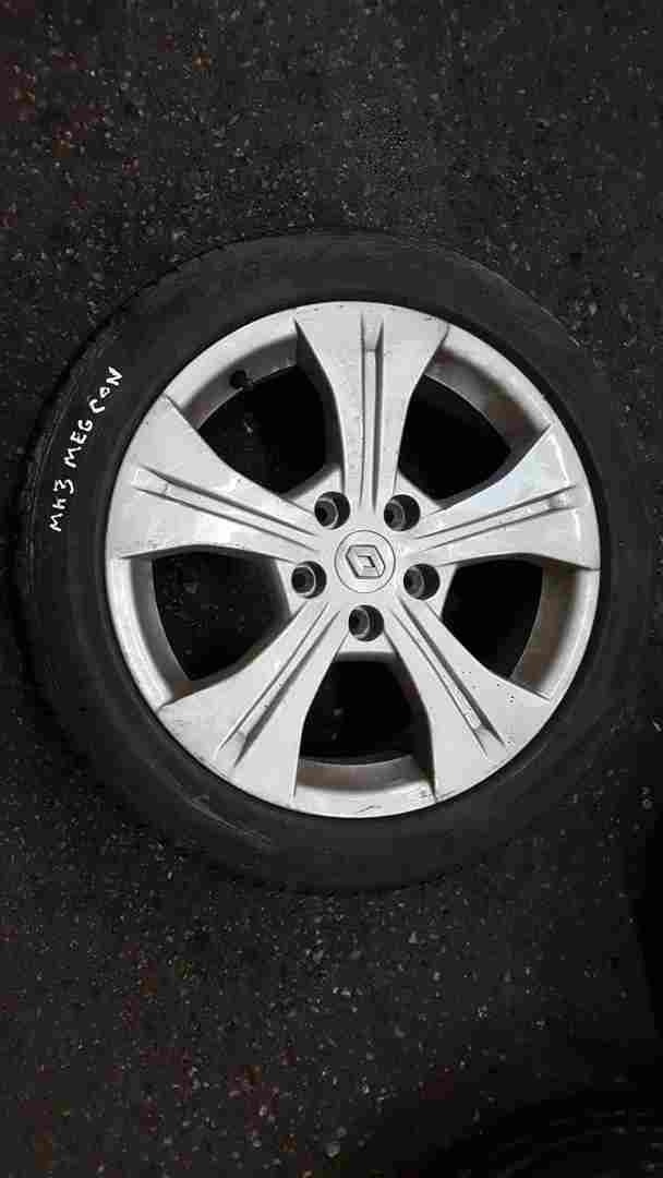 Thumb 5 Renault Megane MK3 2008-2016 Bullet Zoll Alloy Wheel + Tyre 205 50 17 6Mm 4/5