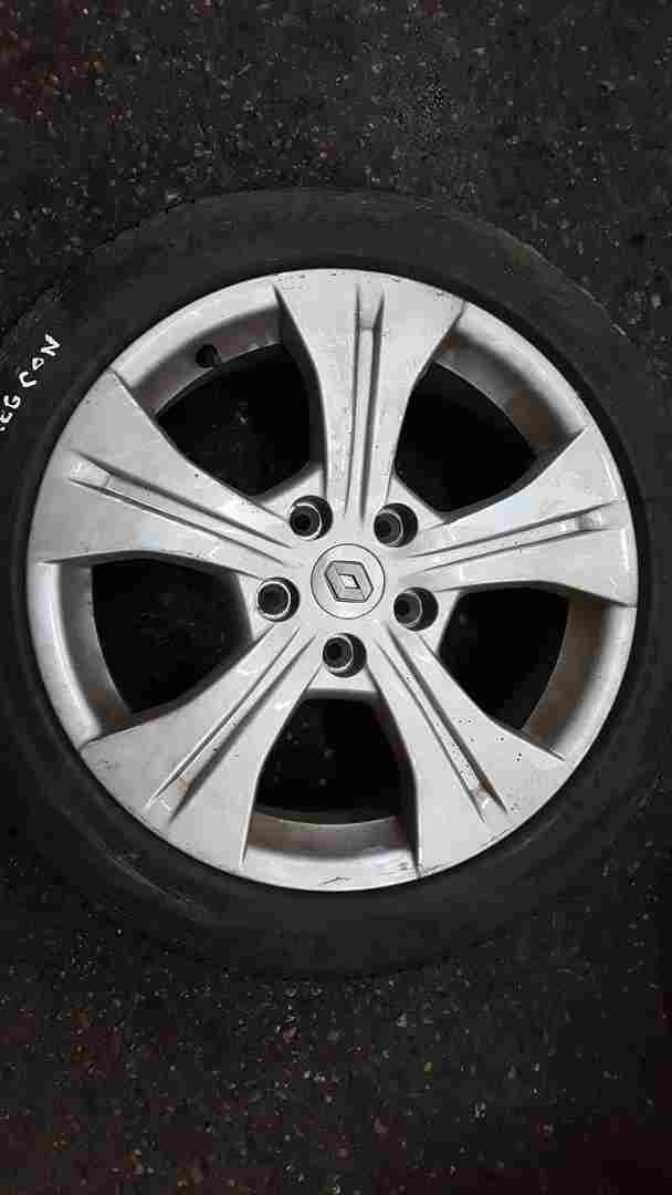 Thumb 2 Renault Megane MK3 2008-2016 Bullet Zoll Alloy Wheel + Tyre 205 50 17 6Mm 4/5