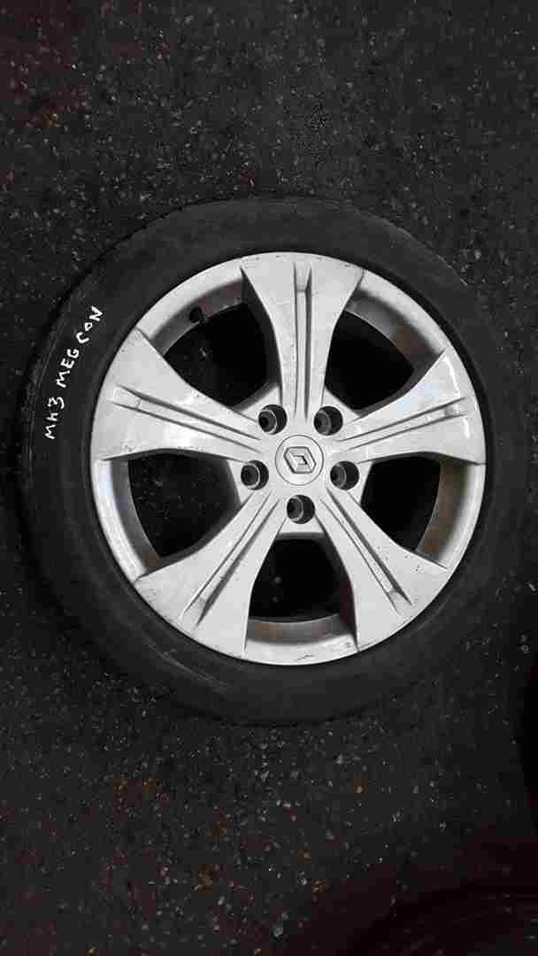 Thumb 6 Renault Megane MK3 2008-2016 Bullet Zoll Alloy Wheel + Tyre 205 50 17 6Mm 4/5