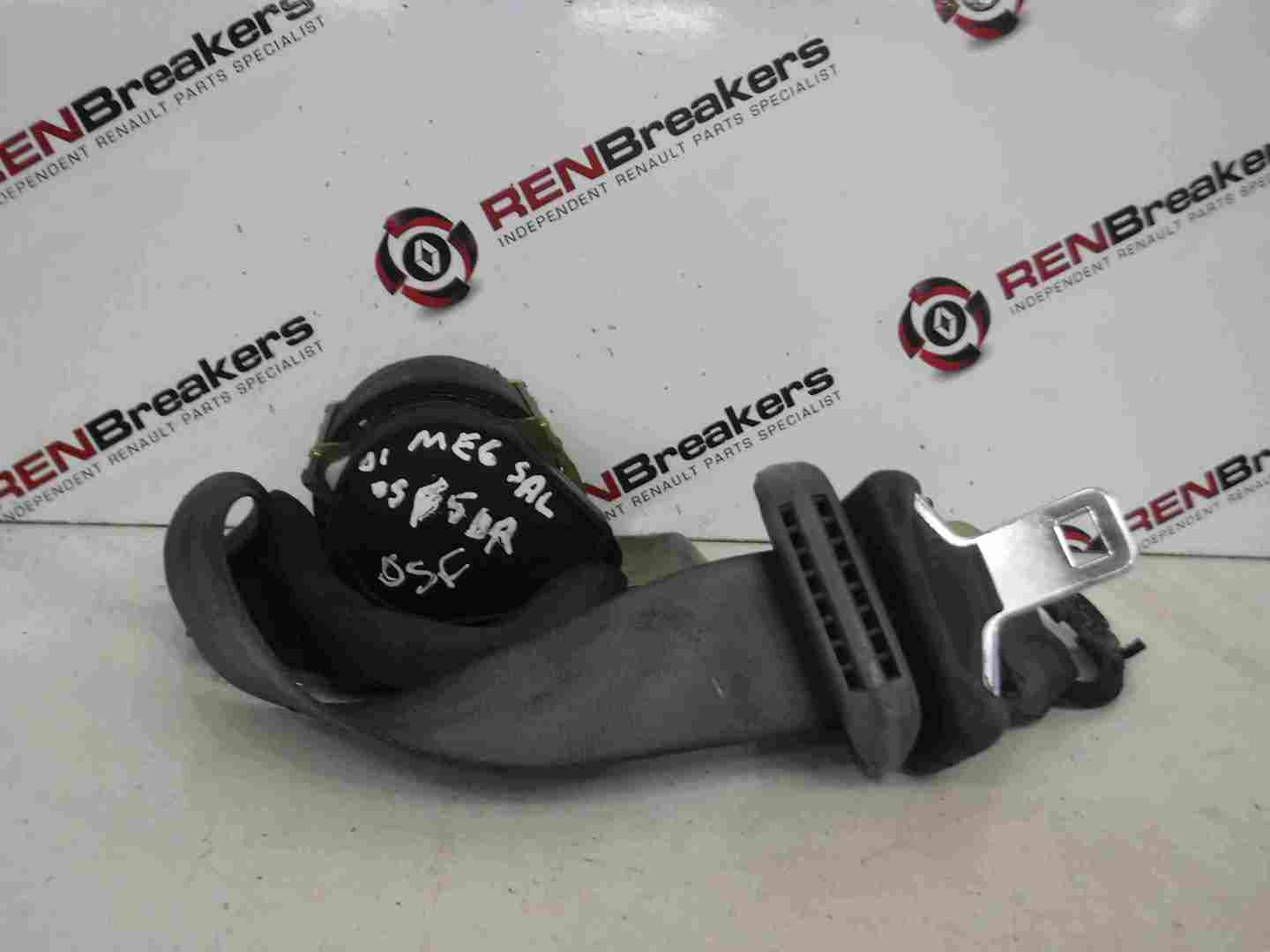 Renault Megane Saloon 1999-2002 Drivers OSF Front Seat Belt 5dr