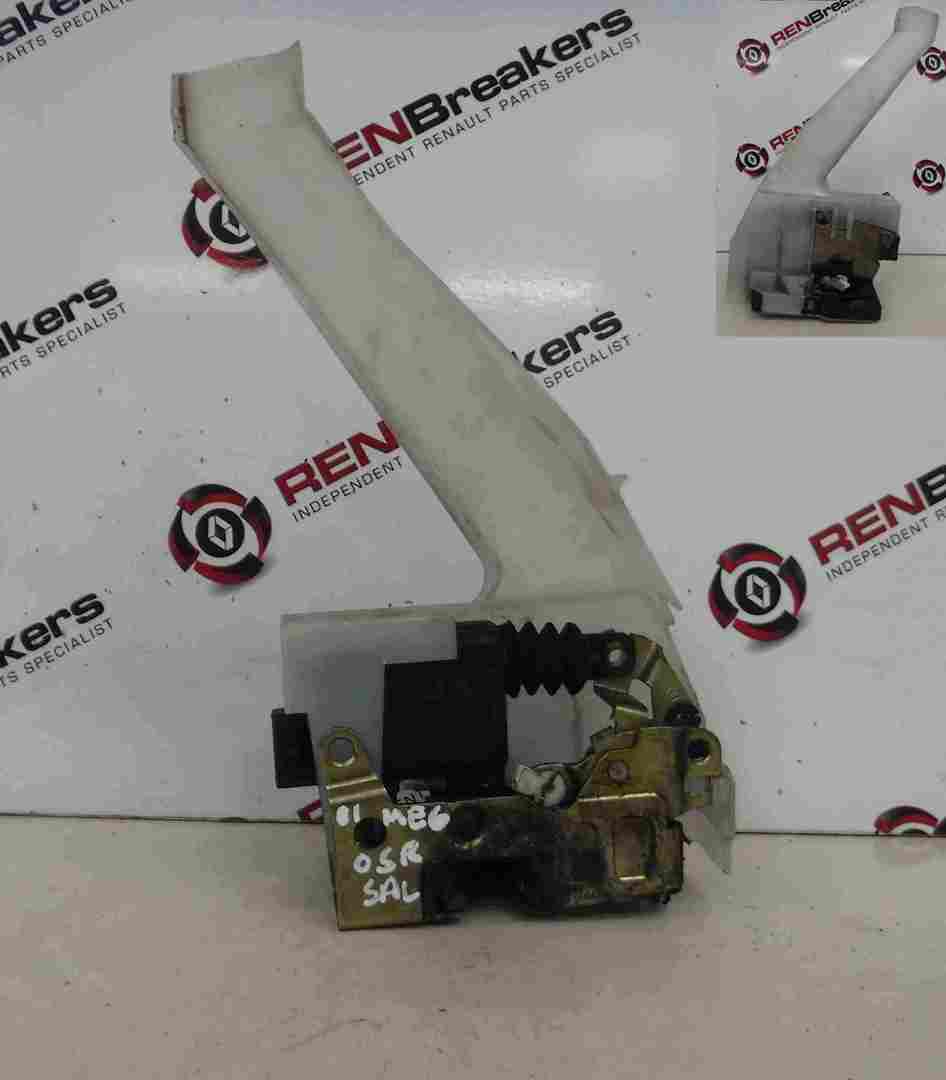 Renault Megane Saloon 1999-2002 Drivers OSR Rear Door Lock Mechanism