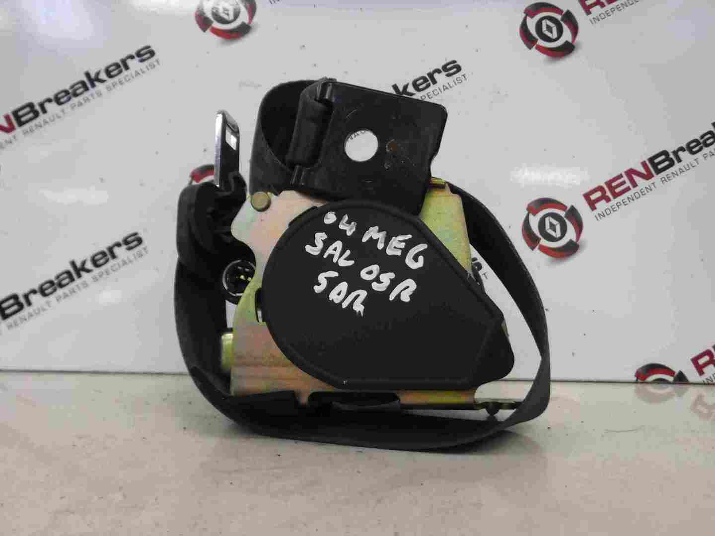 Renault Megane 2002-2008 Drivers OSR Rear Seatbelt 5dr