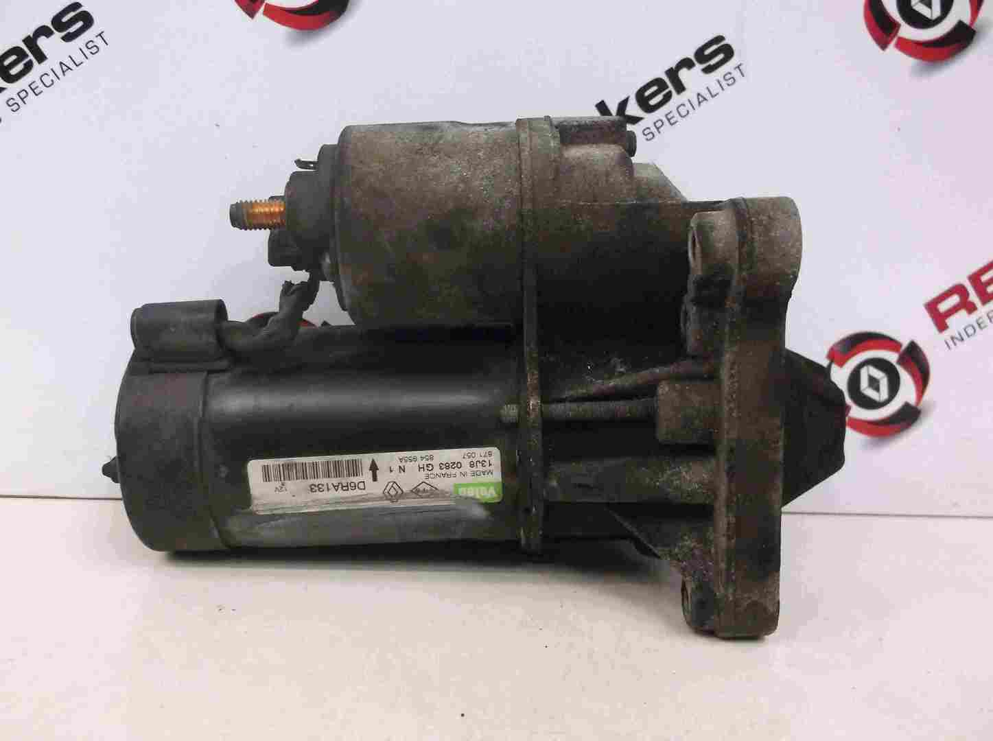 Renault Megane Scenic 1997-1999 1.6 8v Starter Motor