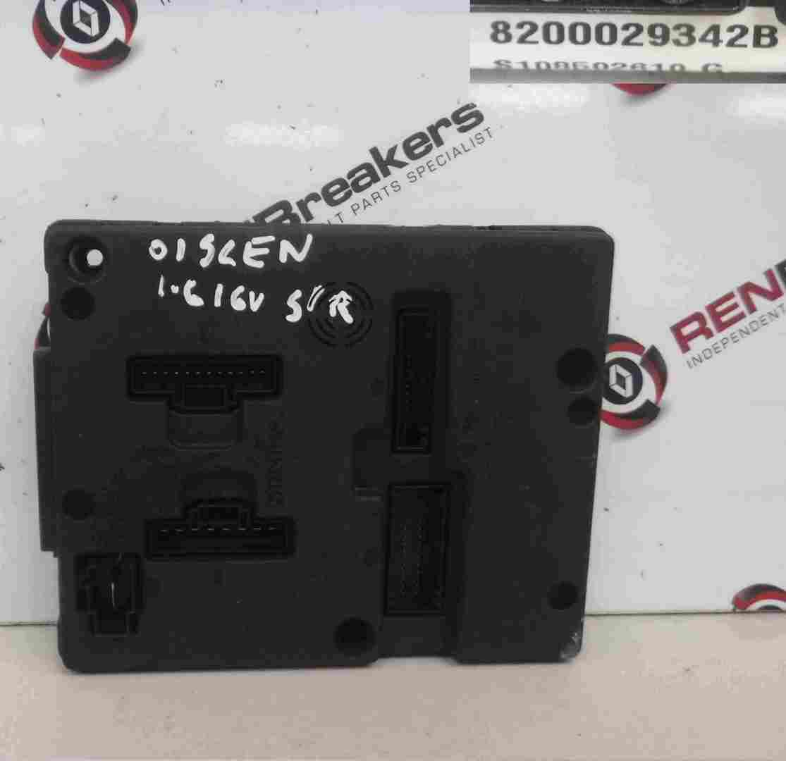 Renault Megane Scenic 1999-2003 1.6 16v UCH Fuse Box Computer 8200029342