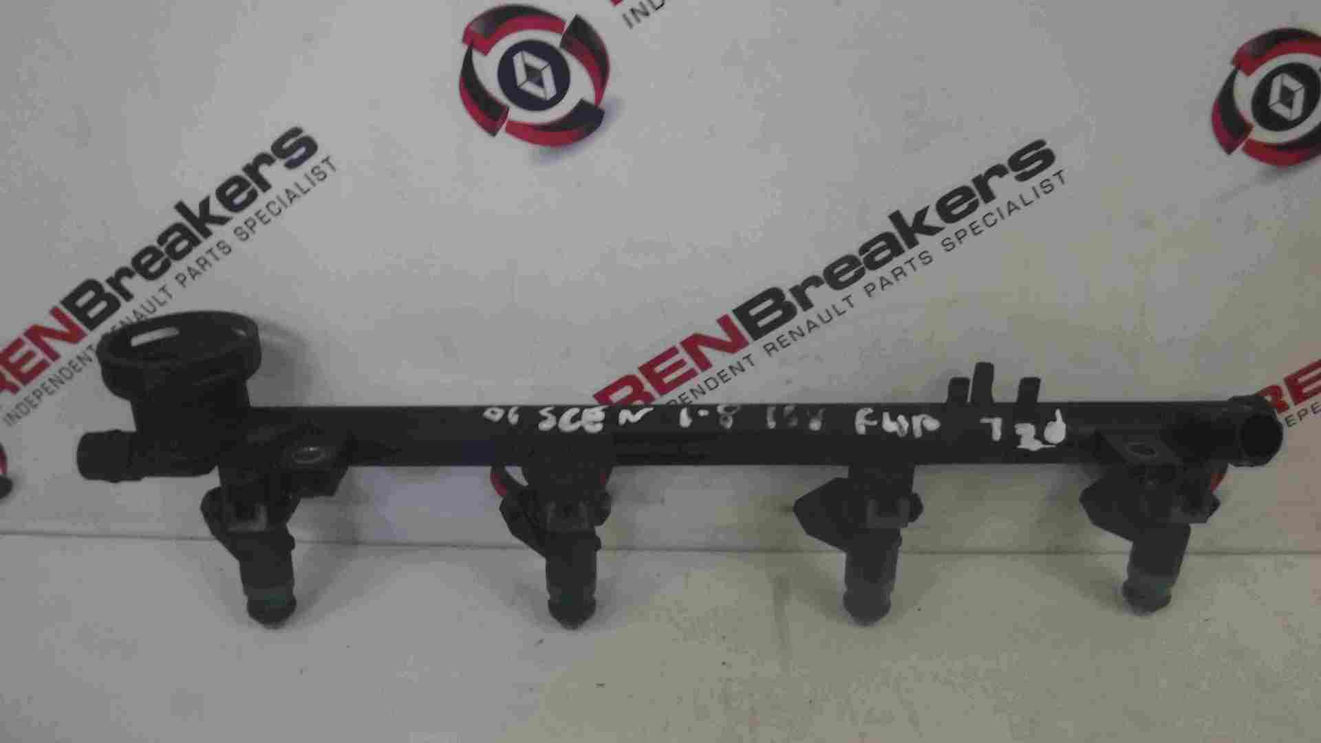 Renault Megane Scenic 1999-2003 1.8 16v Fuel Injectors X4 Set   Rail F4P 720