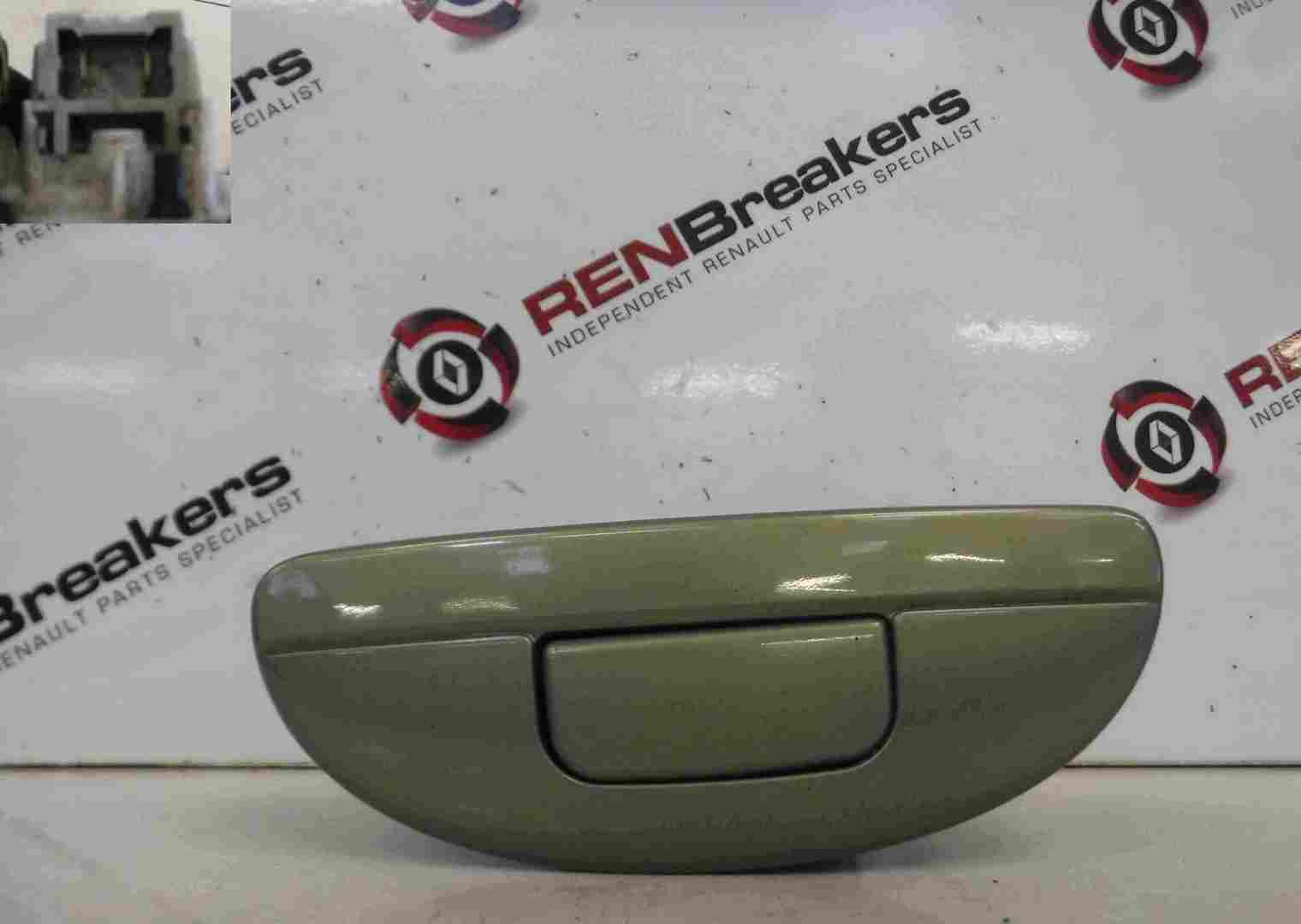 Renault Megane Scenic 1999-2003 Boot Lock Mechanism Button Green NV191
