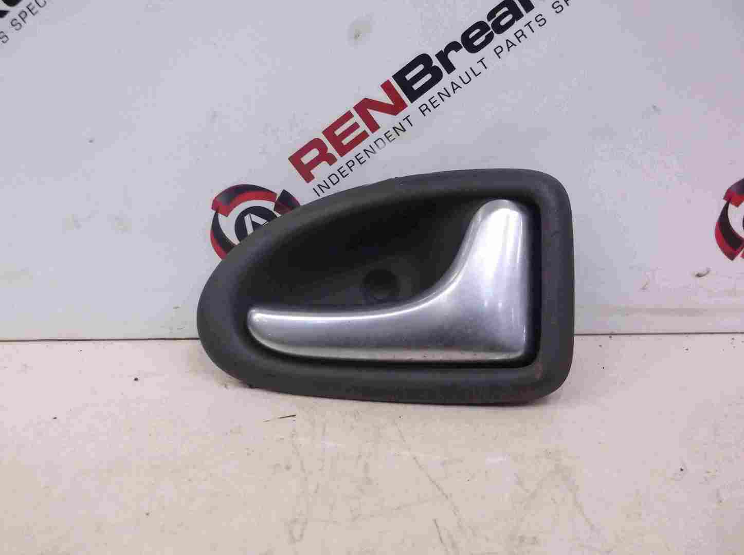 Renault Megane Scenic 1999-2003 Drivers OSR Rear Interior Door Handle Chrome