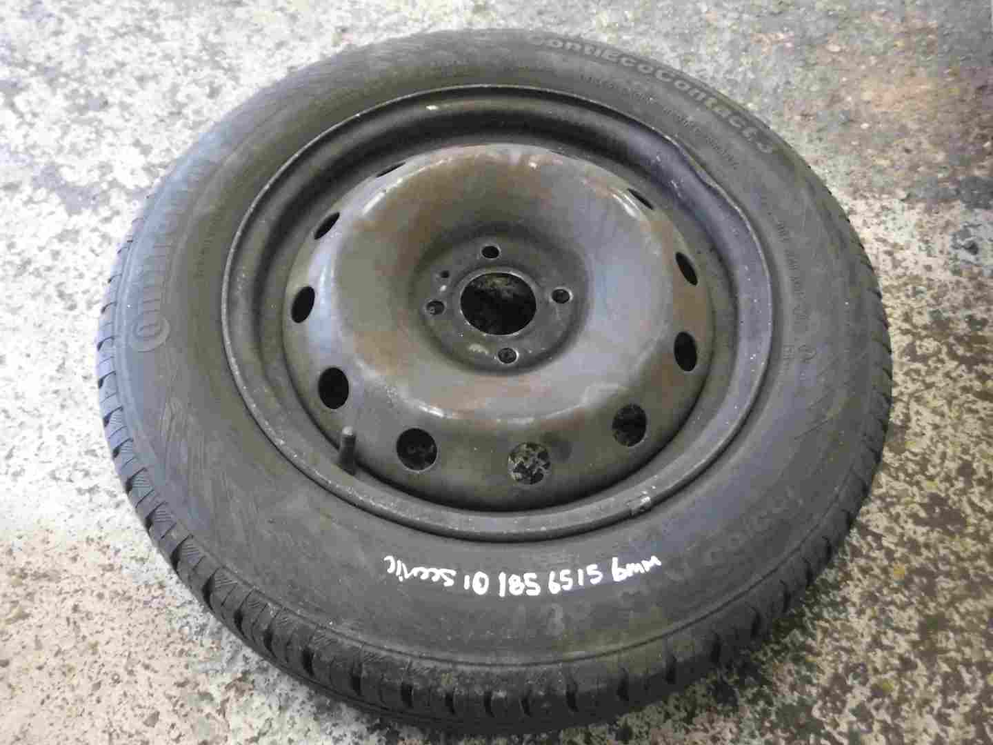 Renault Megane Scenic 1999-2003 Spare Steel Wheel + Tyre 185 65 15 6mm