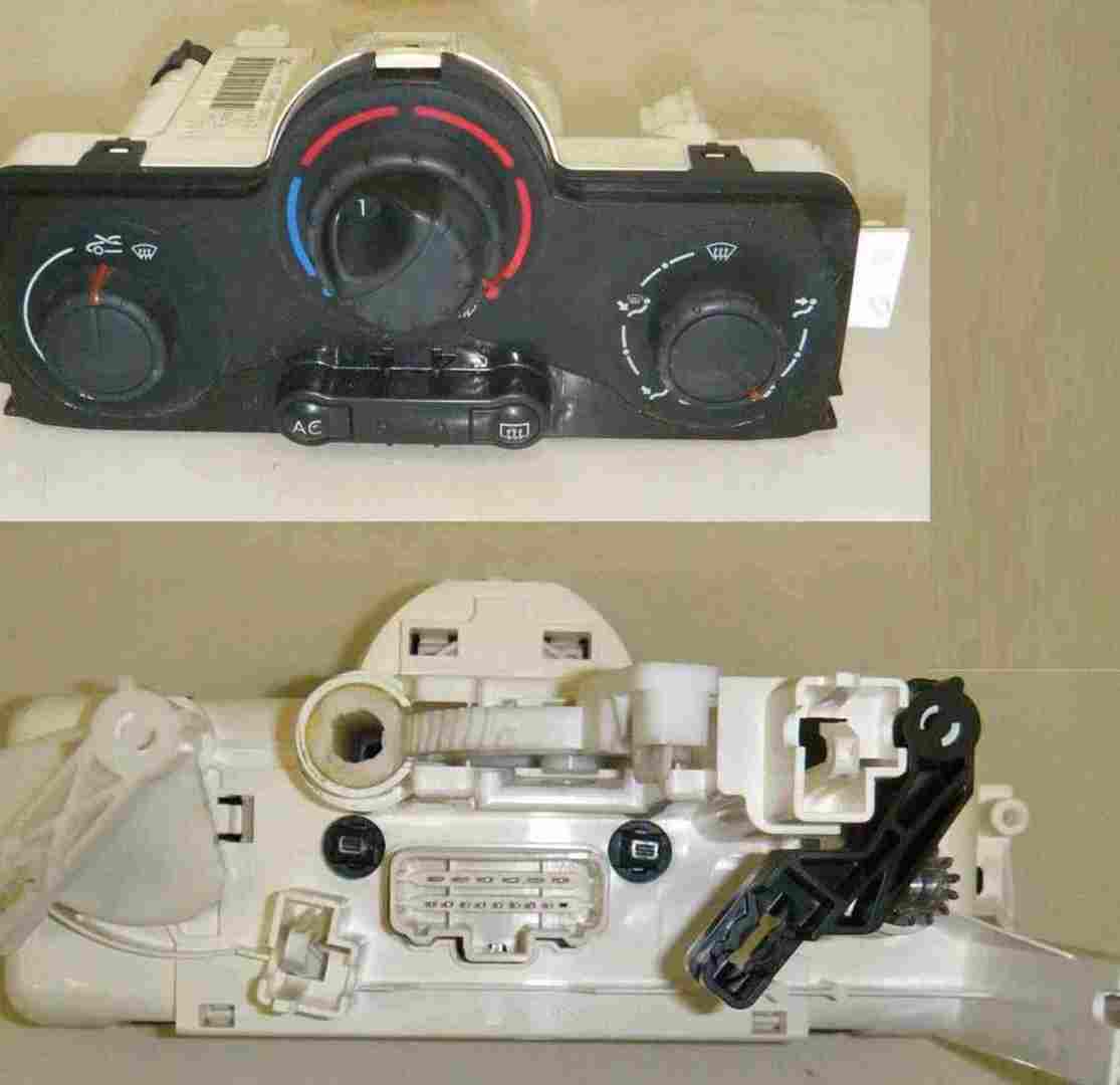 Renault Megane Scenic 2003-2009 Heater Controls Unit AC Aircon Dials 69580001