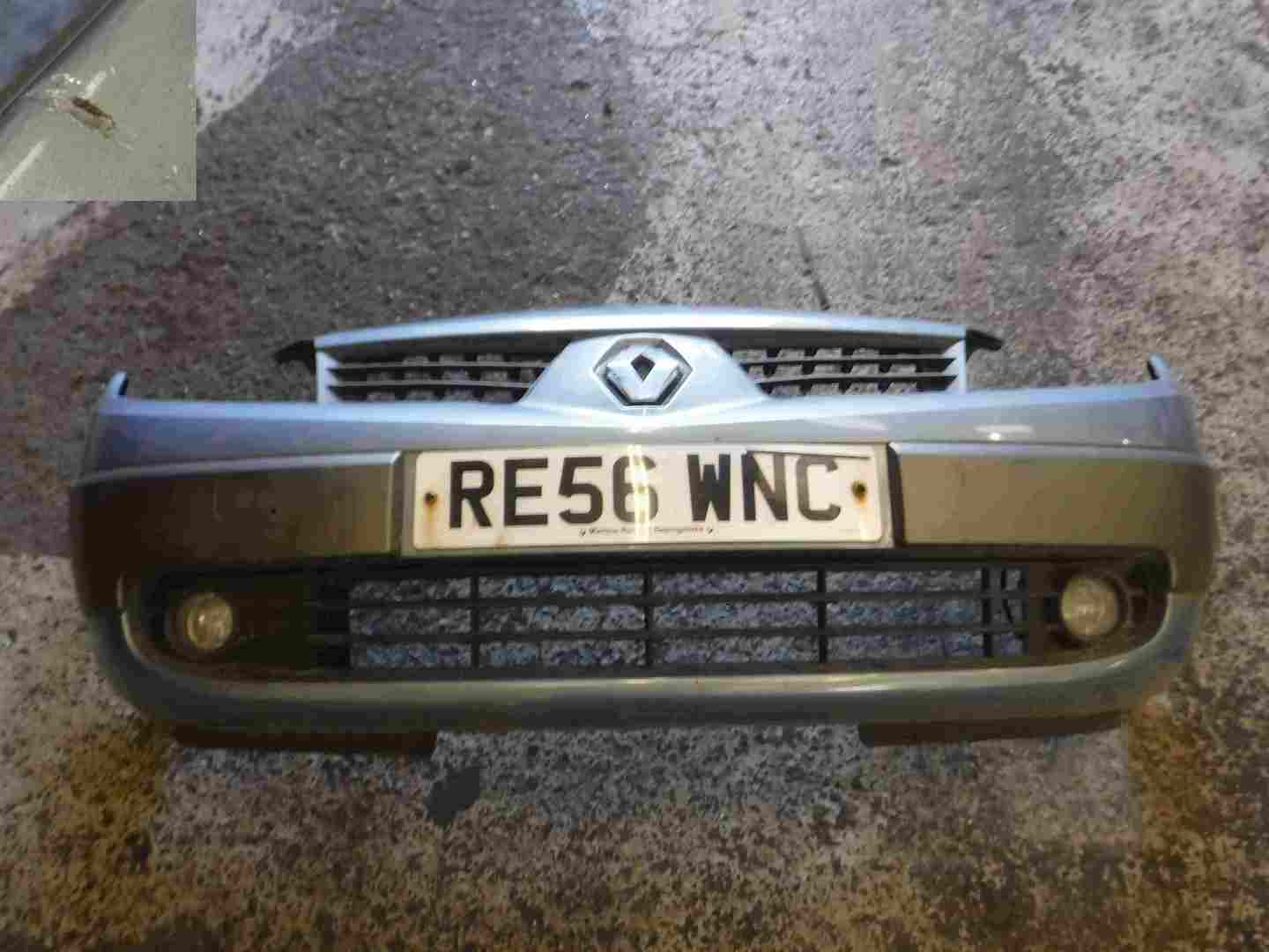 Renault Megane Scenic 2003-2006 Front Bumper Purple TED47