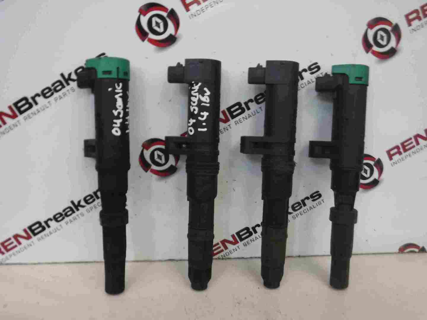 Renault Megane Scenic 2003-2009 1.4 16v Ignition Coil Pack Pencil Set X4