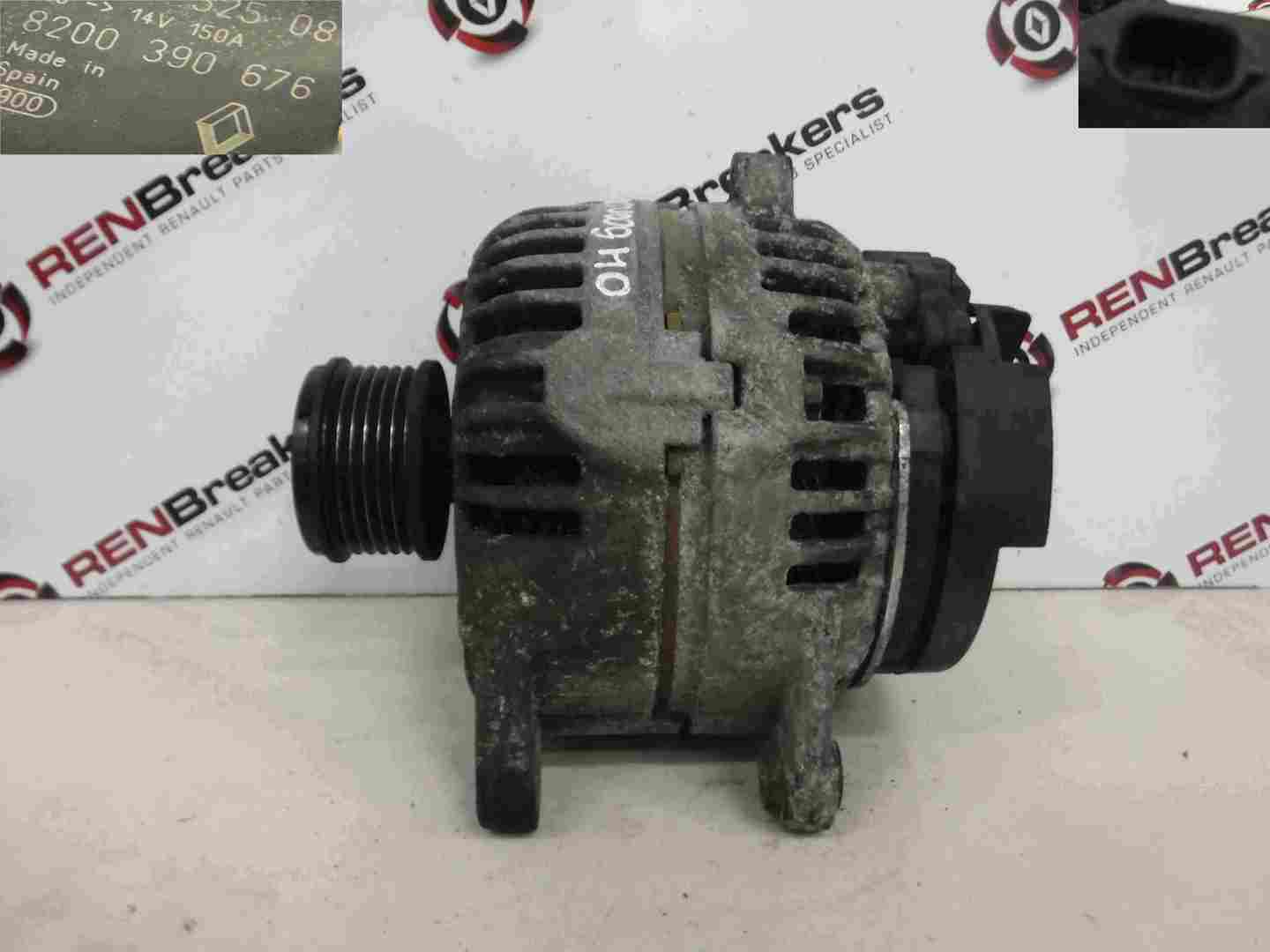 Renault Megane Scenic 2003-2009 1.5 dCi Alternator 8200390676