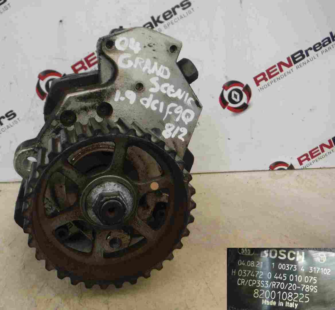 Renault Megane Scenic 2003-2009 1.9 dCi Diesel Fuel Pump F9Q 812