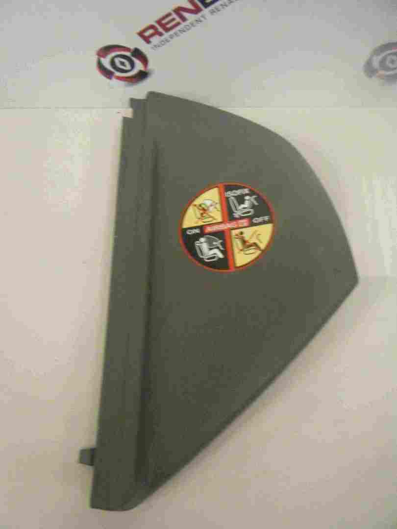 Renault Megane Scenic 2003-2009 Dashboard End Cap Passenger NSF Plastic Trim