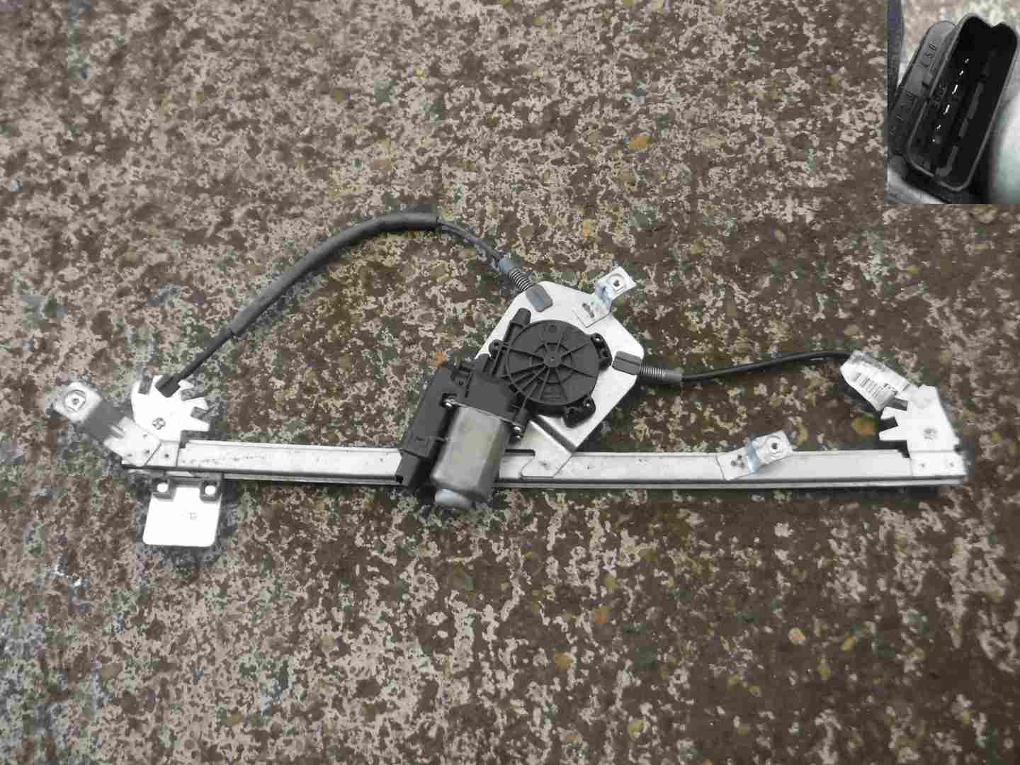 Renault Megane Scenic 2003-2009 Drivers OSF Front Window Motor Regulator 6pin AM