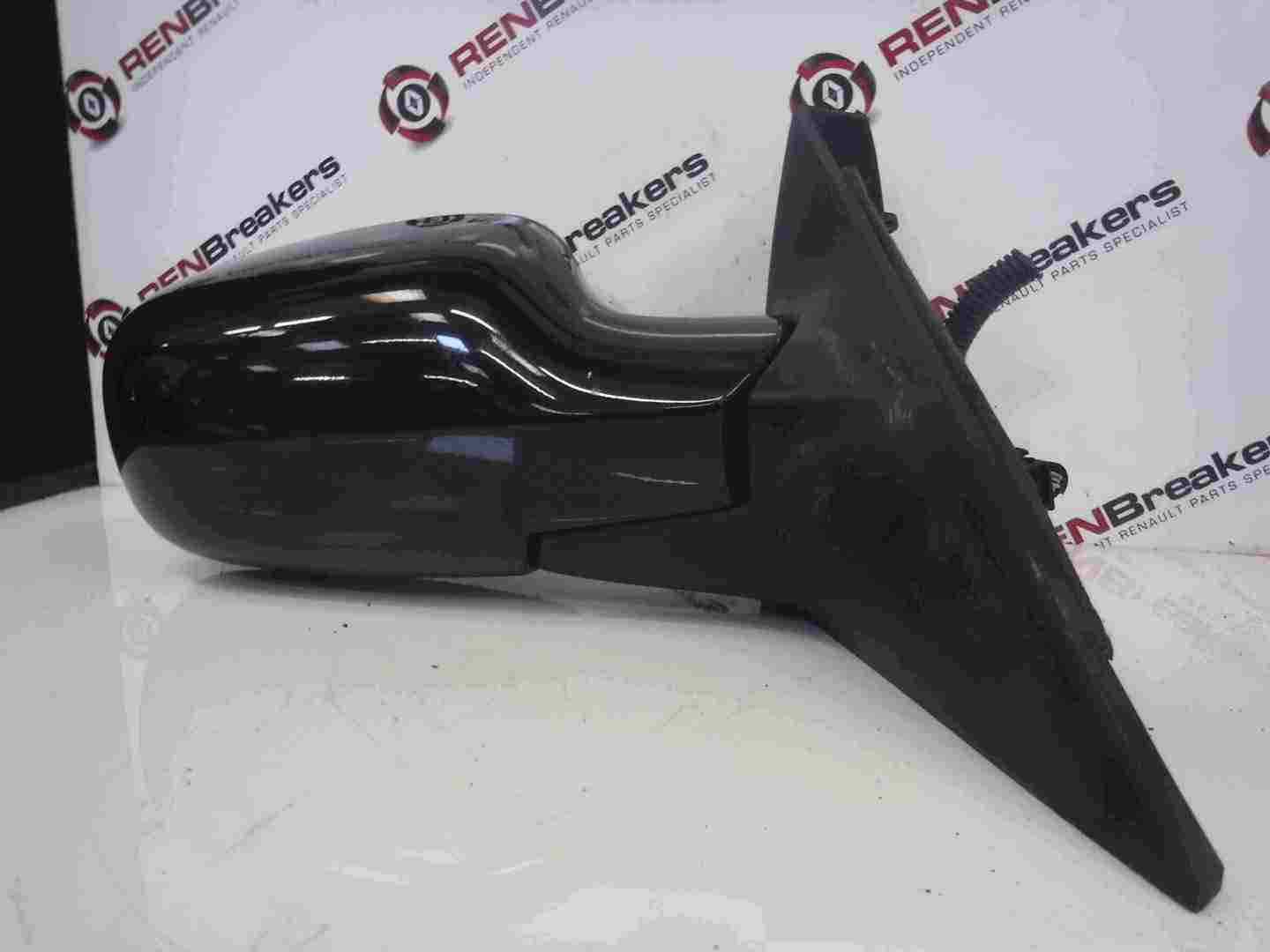Renault Megane Scenic 2003-2009 Drivers OSF Front Wing Mirror Black 676