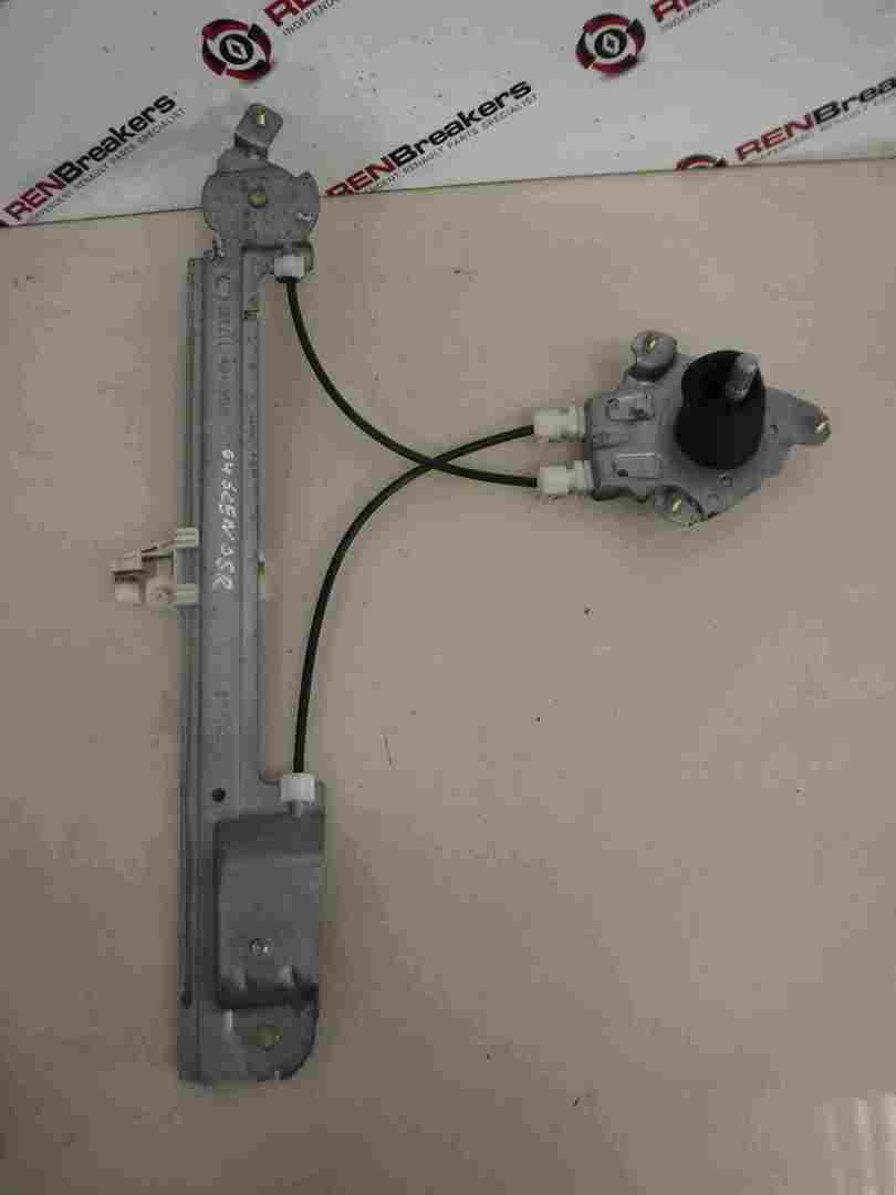 Renault Megane Scenic 2003-2009 Drivers OSR Rear Window Regulator Manual