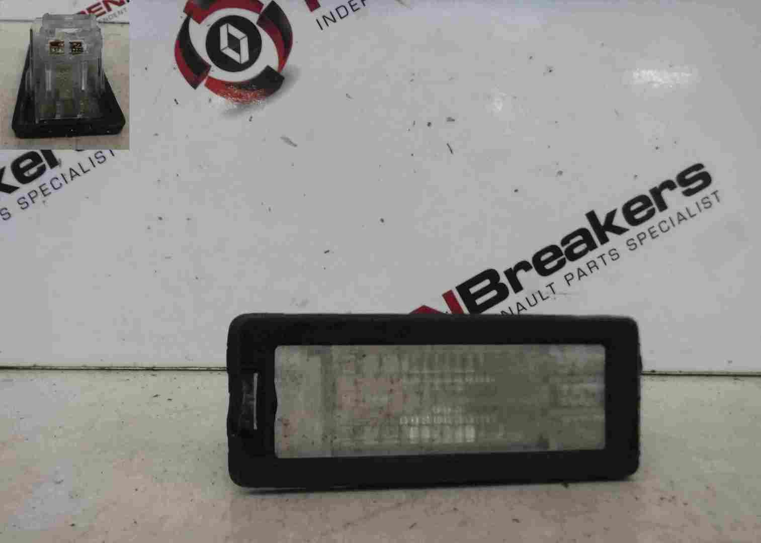 Renault Megane Scenic 2003-2009 Number Plate Light 8200015577