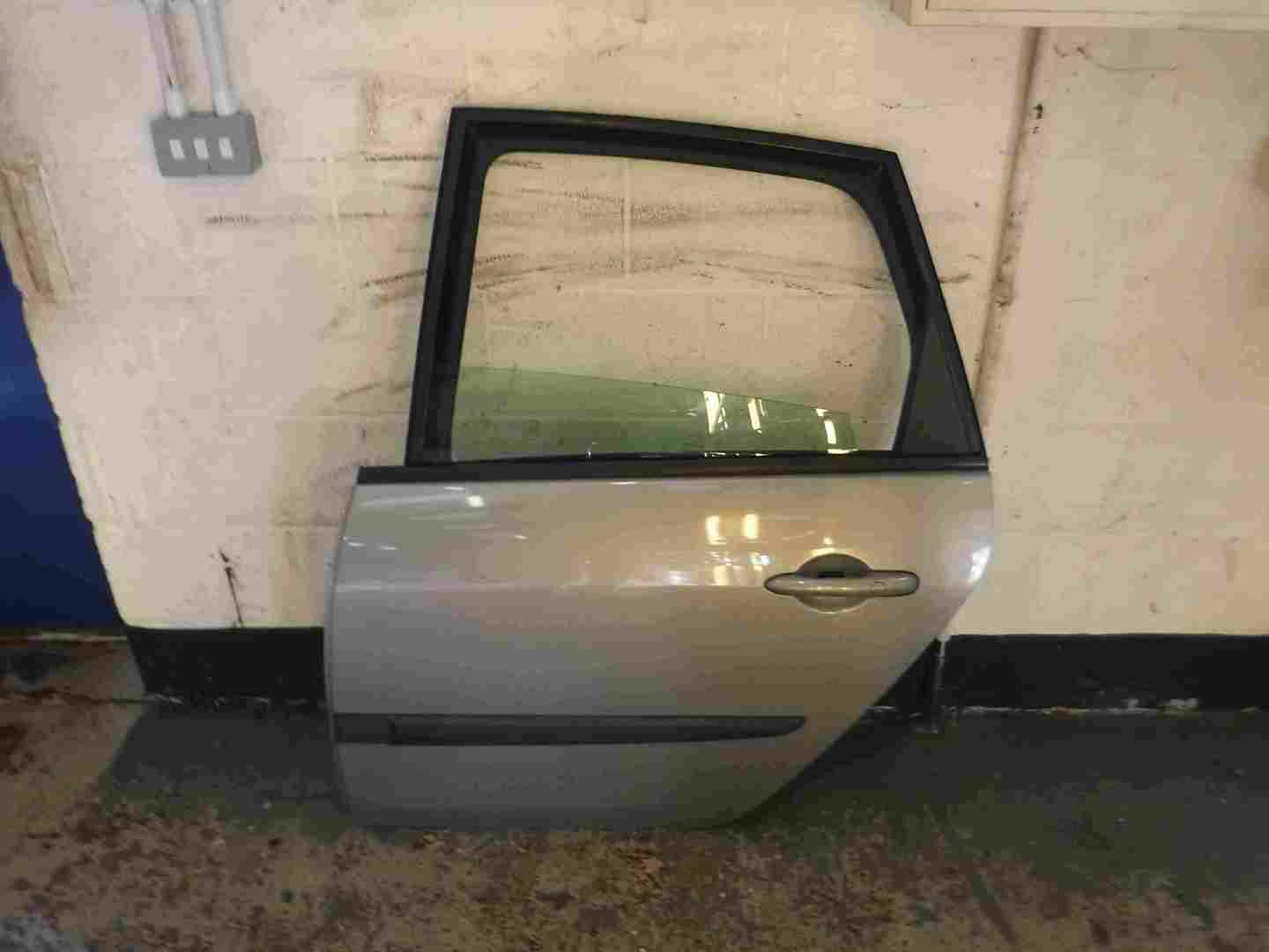 Renault Megane Scenic 2003-2009 Passenger NSR Rear Door Silver TEA19