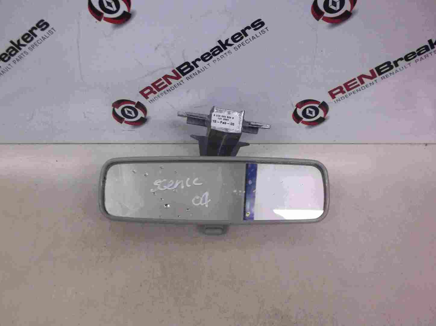 Renault Megane + Scenic 2003-2009 Rear View Mirror Cream 8200000509