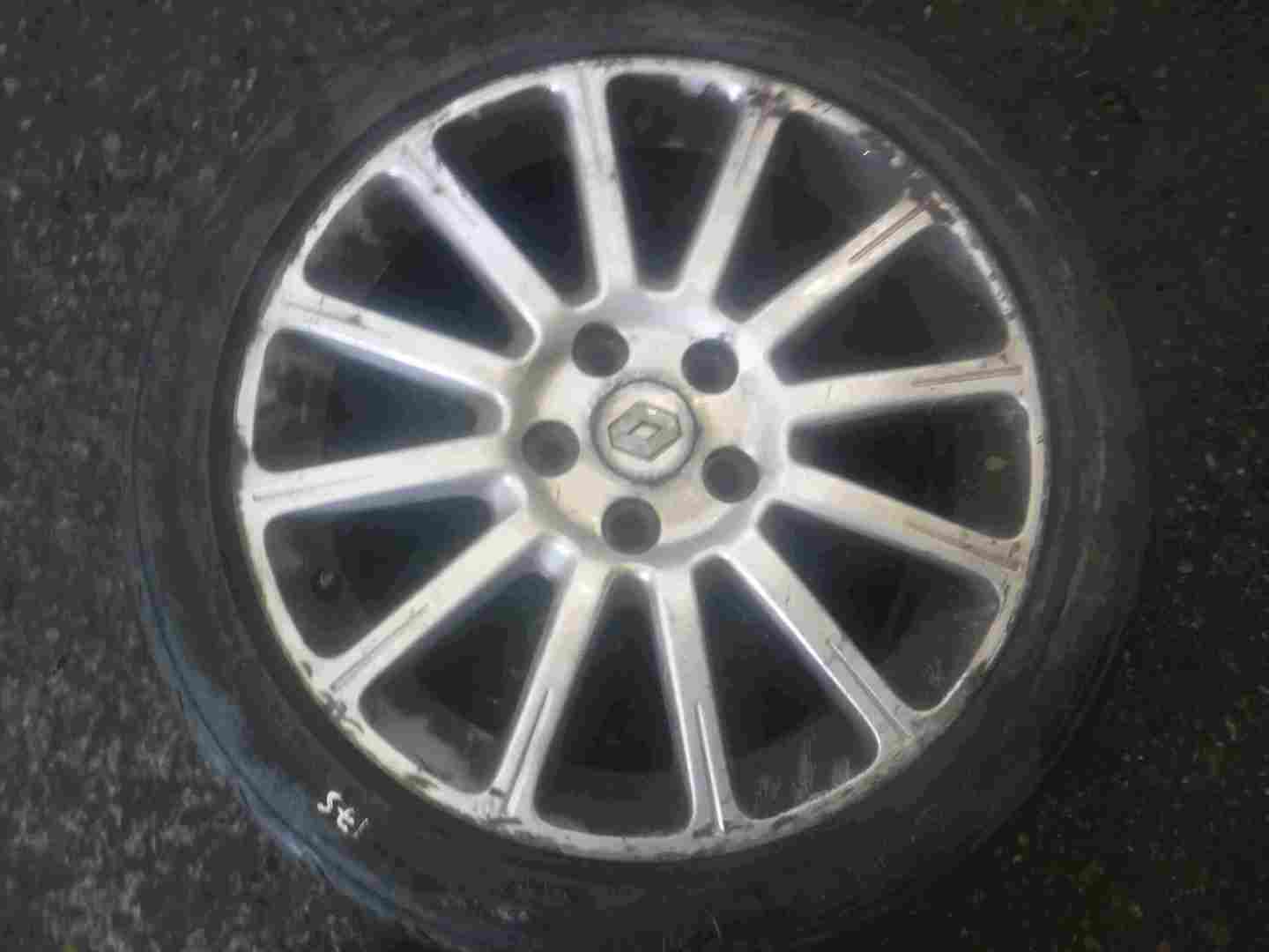 Renault Megane Sport 175 2002-2008 Alloy Wheel 17inch X1 Tyre 225 45 17 5mm 2/5