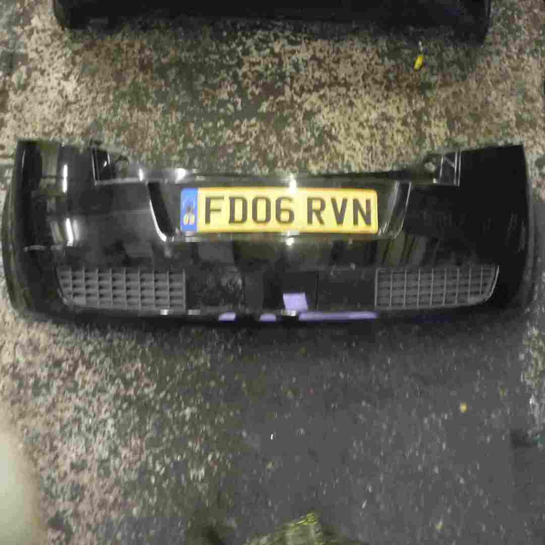 Renault Megane Sport 2006-2008 225 Rear Bumper Black TE267