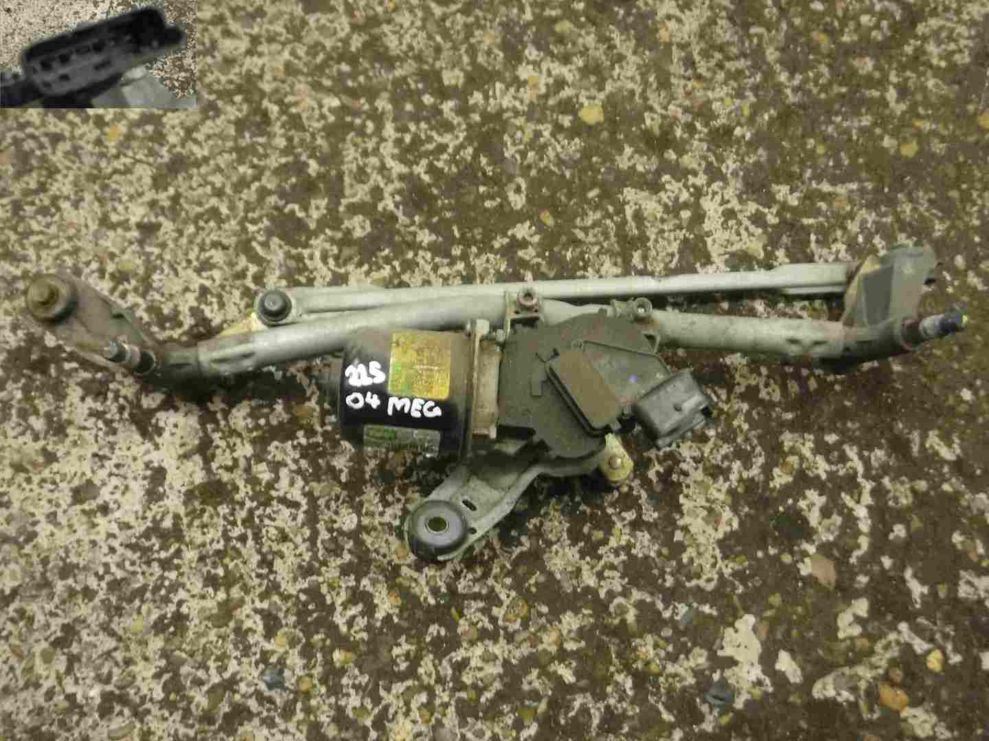 Renault Megane Sport 225 175 2002-2008 Windscreen Wiper Motor + Linkage