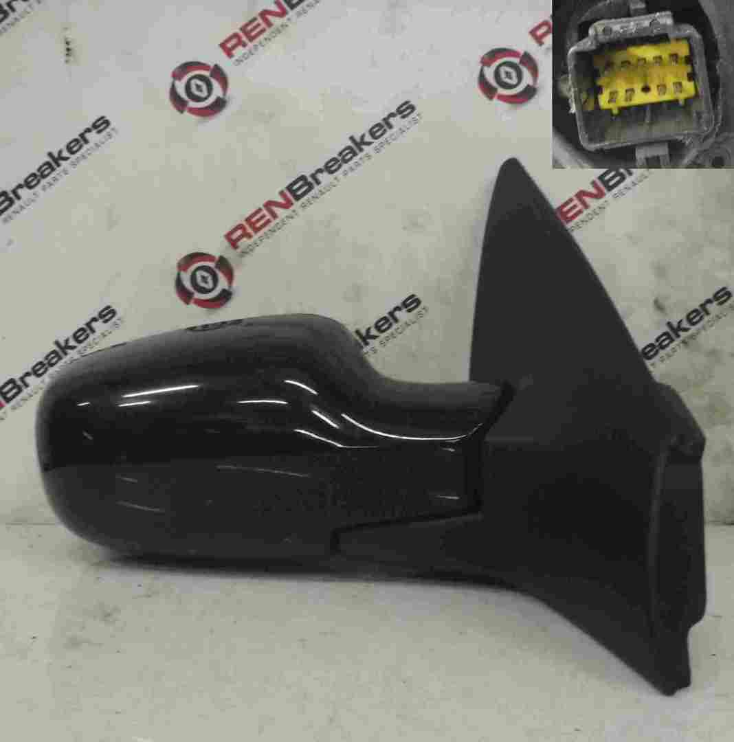 Renault Megane sport 225 2002-2008 Drivers OS Wing Mirror Black TE267