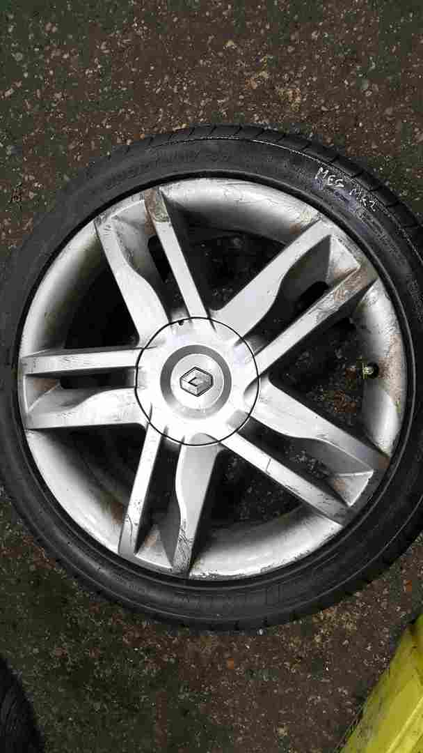 Renault Megane Sport MK2 2002-2008 175 Celcius Alloy Wheel + Tyre 205 45 17 5mm