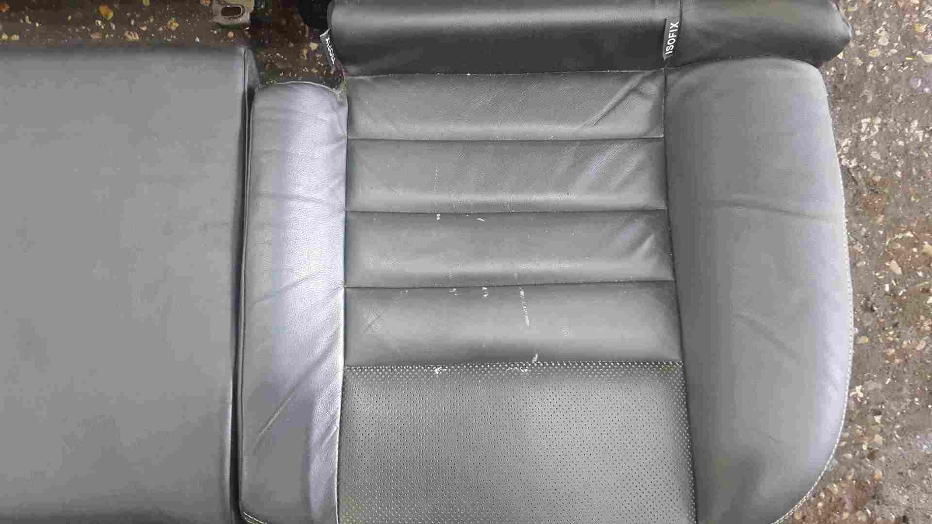 Thumb 7 Renault Megane Sport MK2 2002-2008 225 Black Leather Rear Bench Seats Chairs