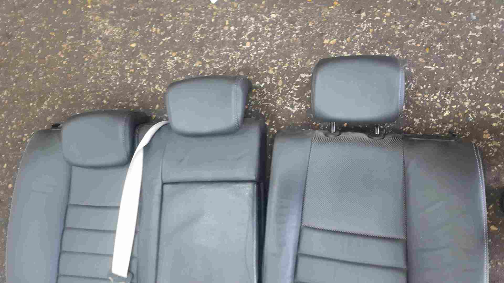 Thumb 6 Renault Megane Sport MK2 2002-2008 225 Black Leather Rear Bench Seats Chairs