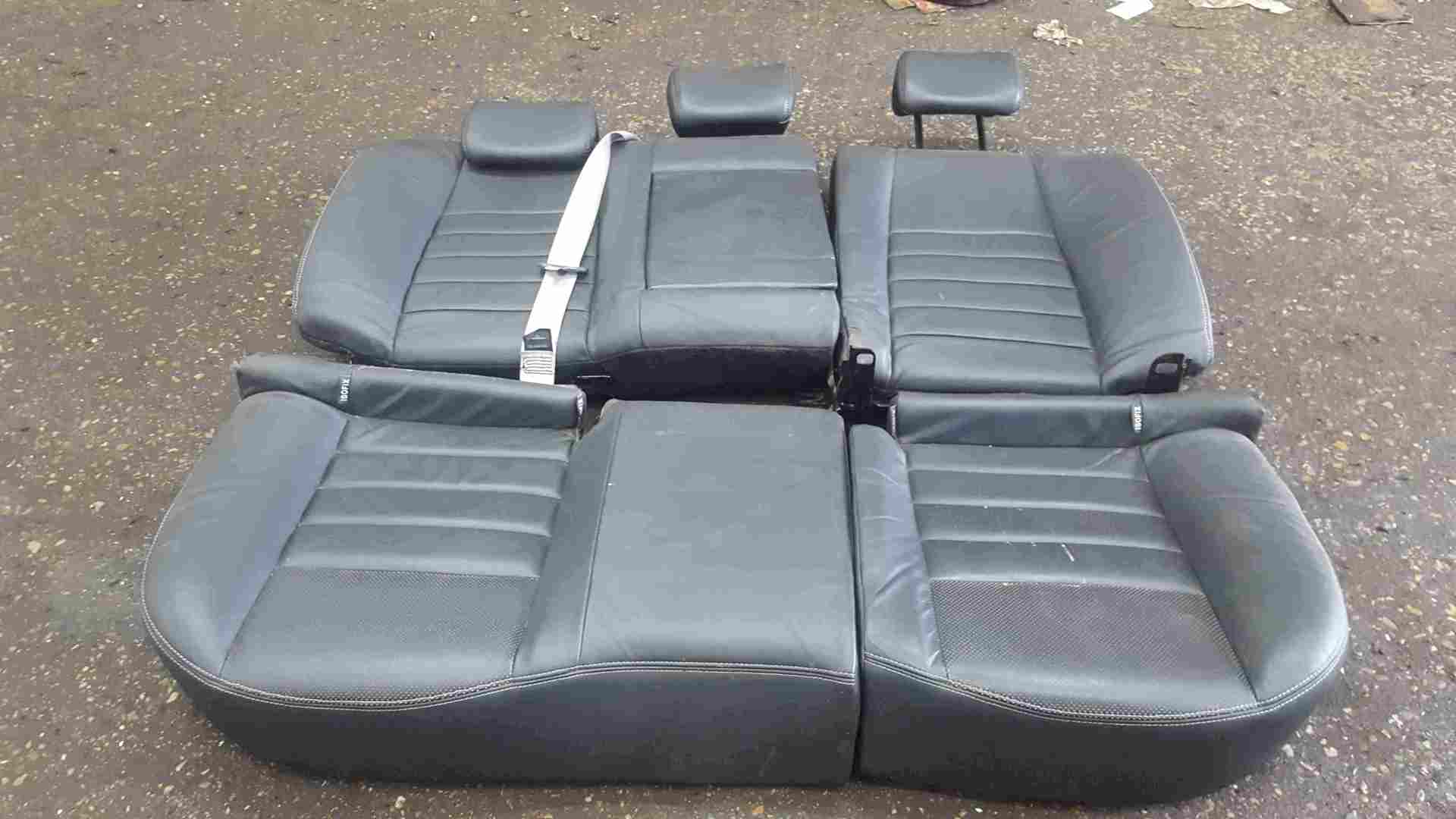 Thumb 2 Renault Megane Sport MK2 2002-2008 225 Black Leather Rear Bench Seats Chairs