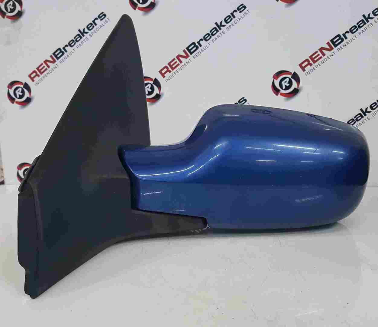 Renault Megane Sport MK2 2002-2008 Passenger NS Wing Mirror Blue TERNA Folding