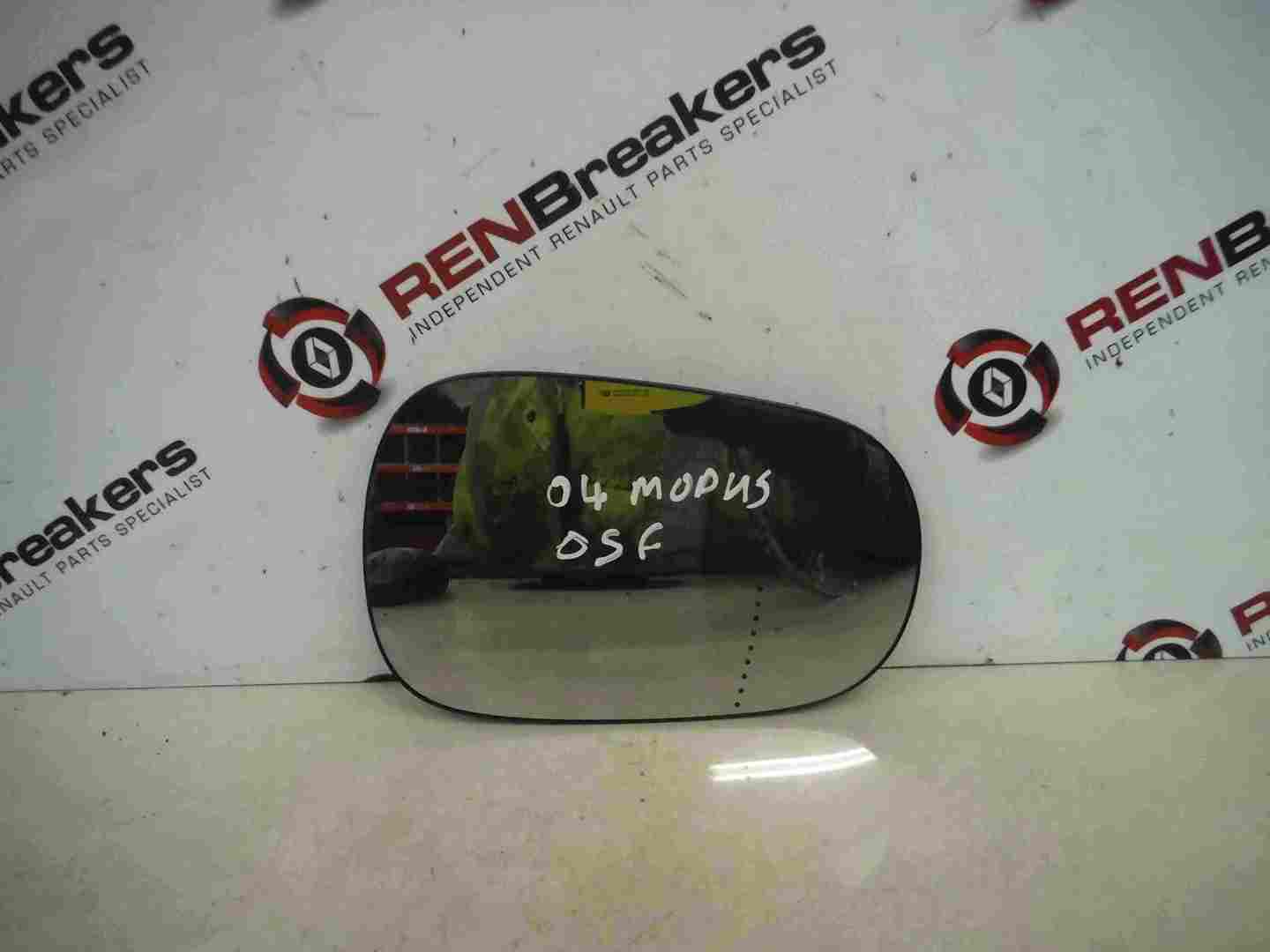 Renault Modus 2004-2006 Drivers OS Wing Mirror Glass