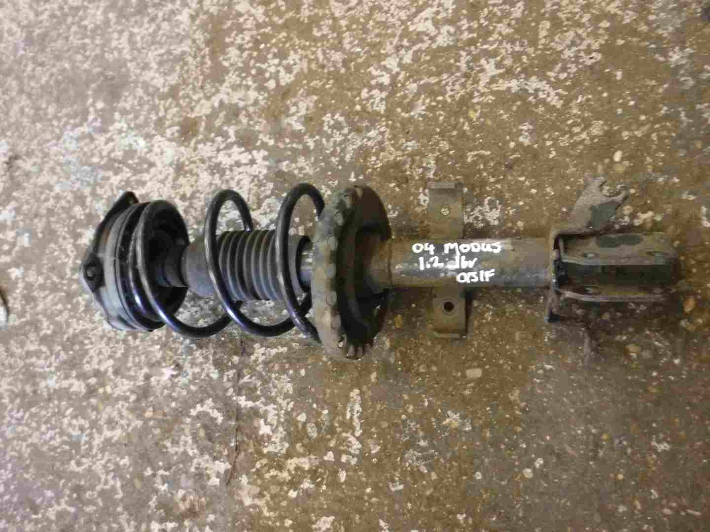 Renault Modus 2004-2008 1.2 16v Drivers OSF Front Shock Spring Suspension