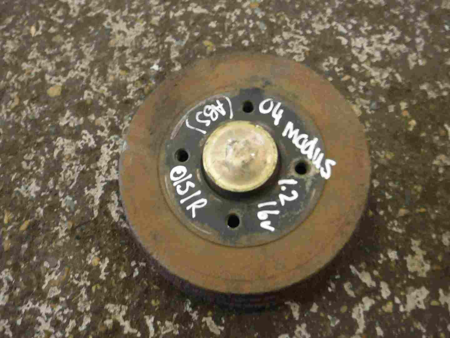Renault Modus 2004-2008 1.2 16v Drivers OSR Rear Wheel Drum ABS 