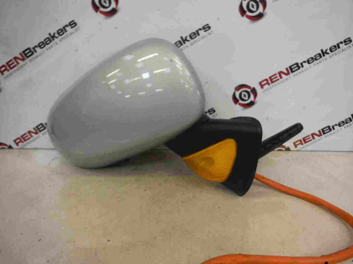 Renault Modus 2004-2008 Drivers OS Wing Mirror Door Mirror Silver 632