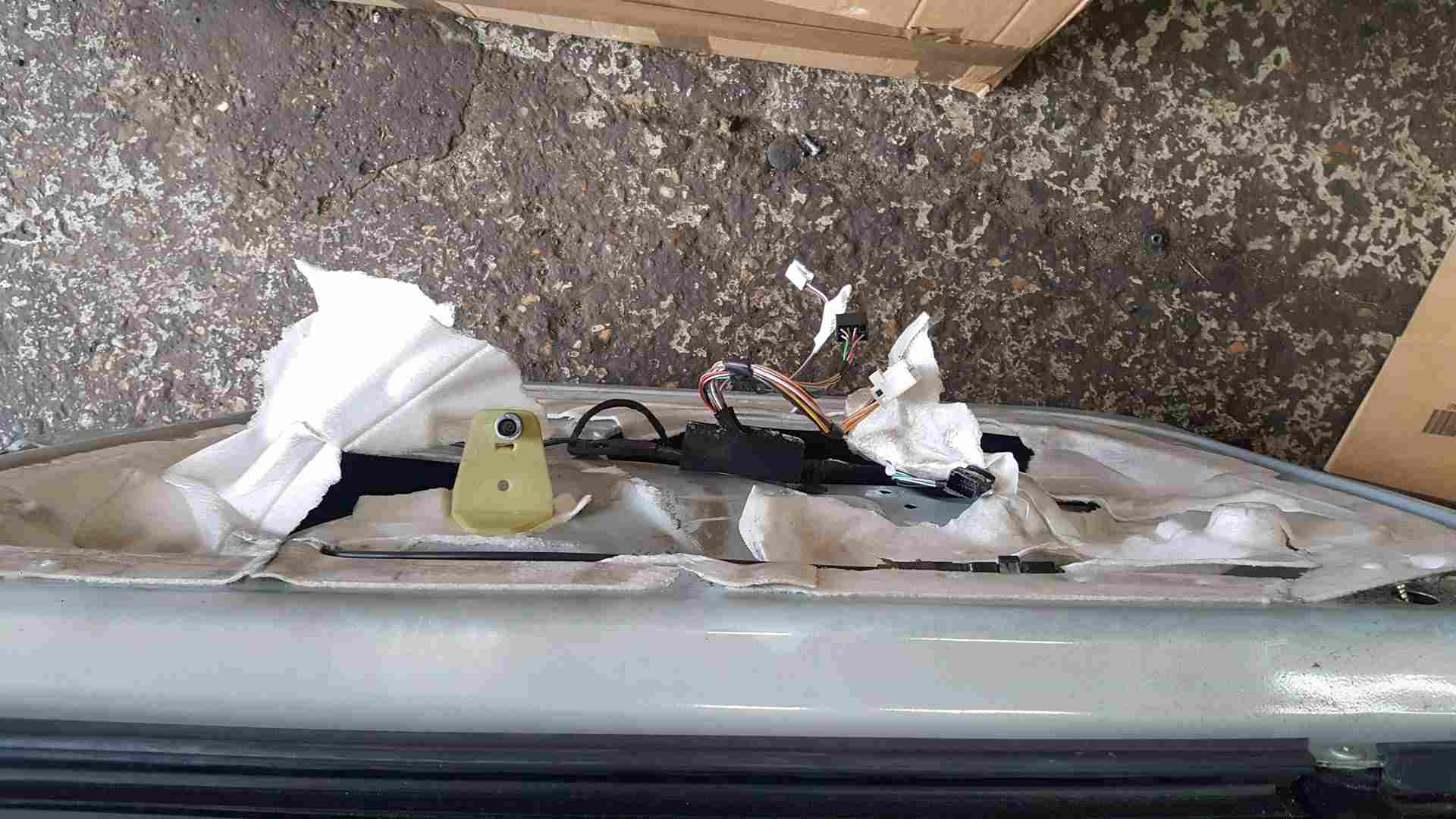 Renault Modus 2004-2008 Drivers OSF Front Door Silver 632