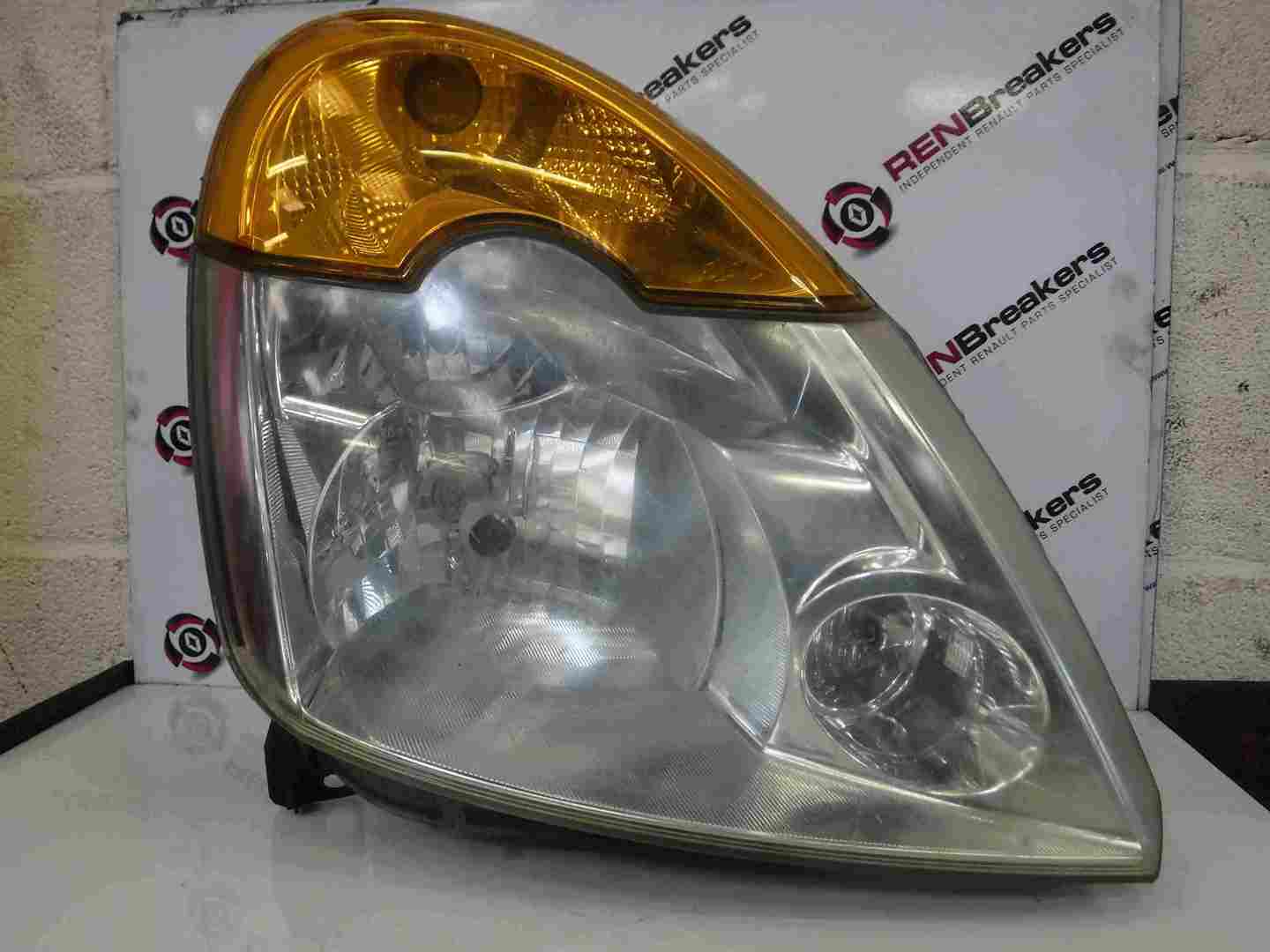 Renault Modus 2004-2008 Drivers OSF Front Headlight Orange Indicator 8200652046