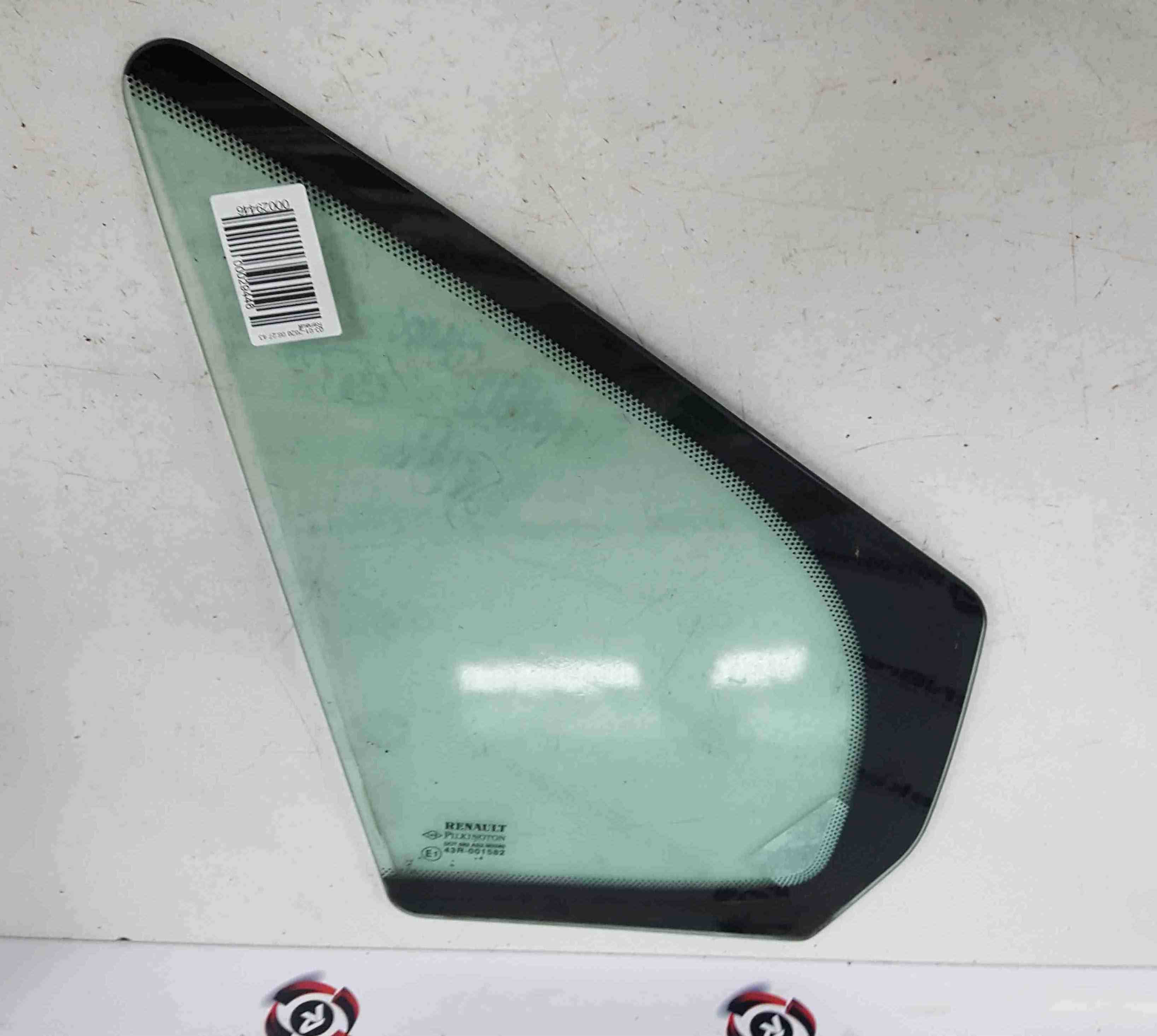 Renault Modus 2004-2008 Drivers OSF Front Window Glass Quarter Small
