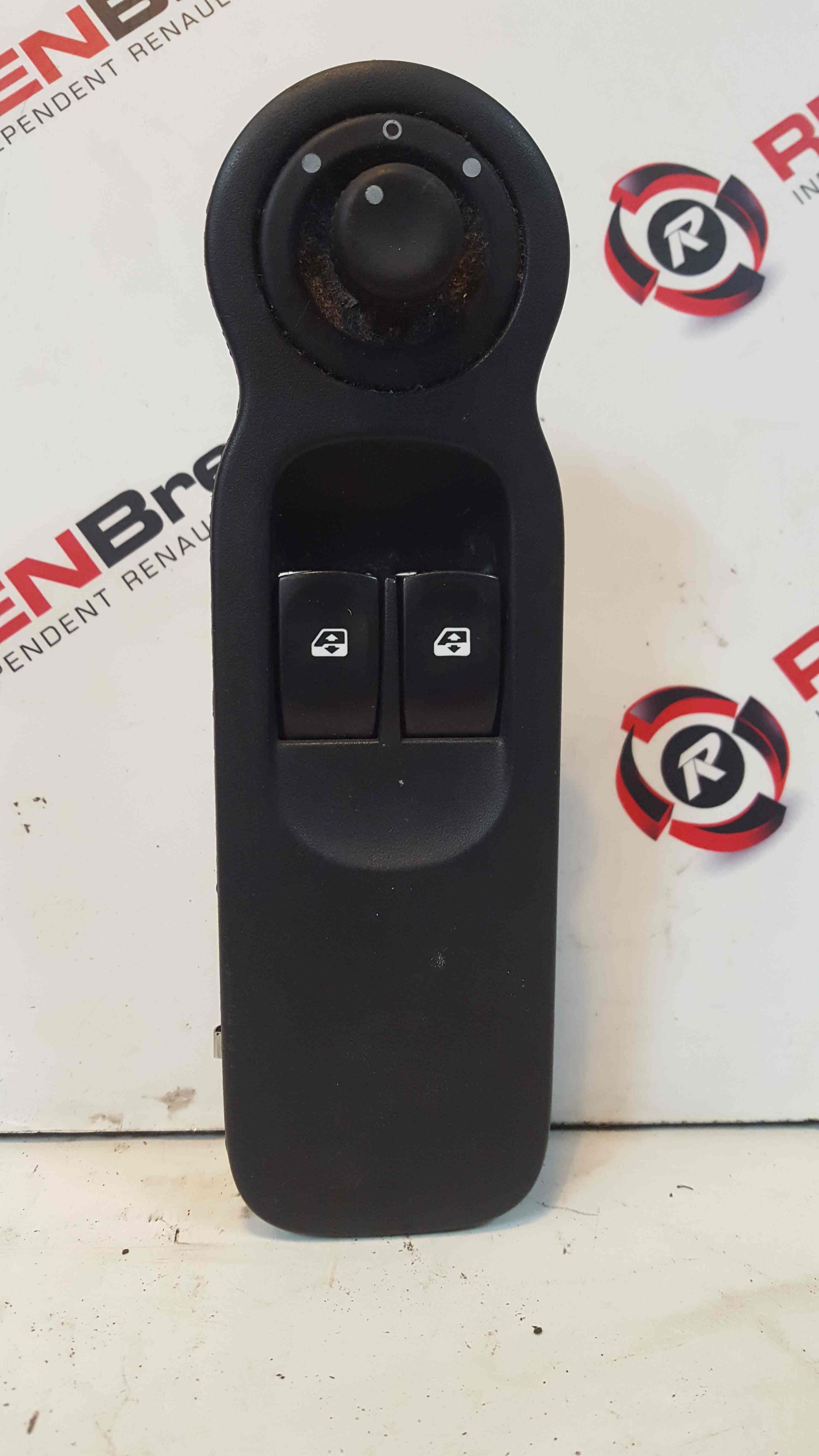 Renault Modus 2004-2008 Drivers OSF Front Window Switch + Panel 8200277631