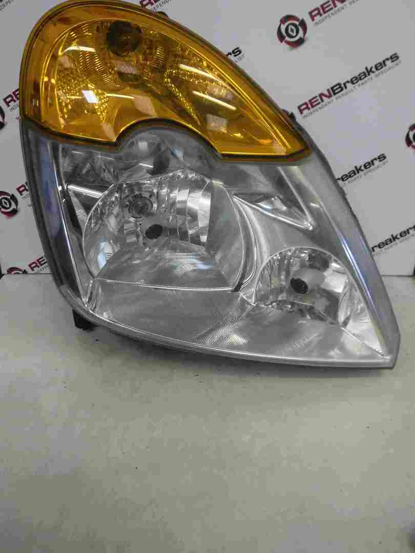 Renault Modus 2004-2008 Drivers OSF Headlight Lens Orange Indicator 8200301838