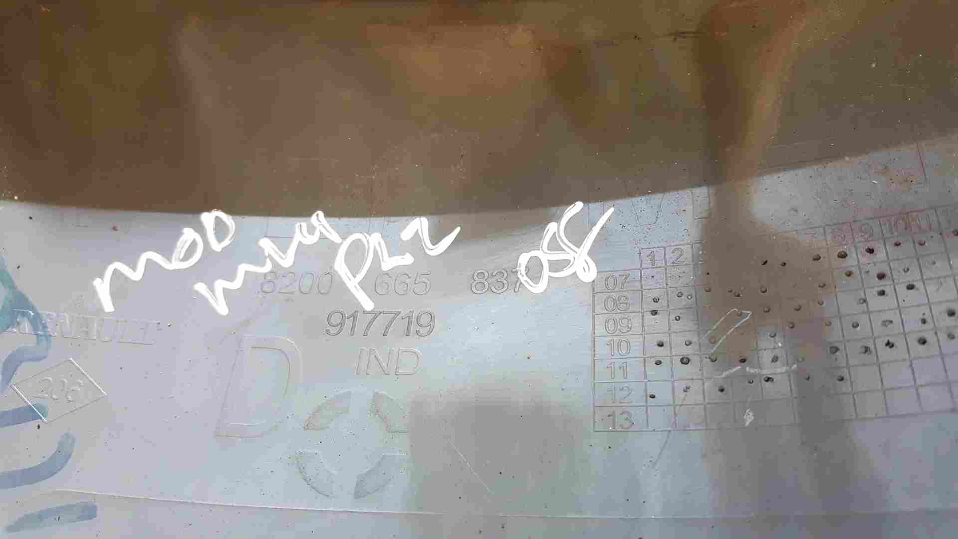 Renault Modus 2004-2008 Drivers OSF Os Front Bumper Moulding Trim  8200665837