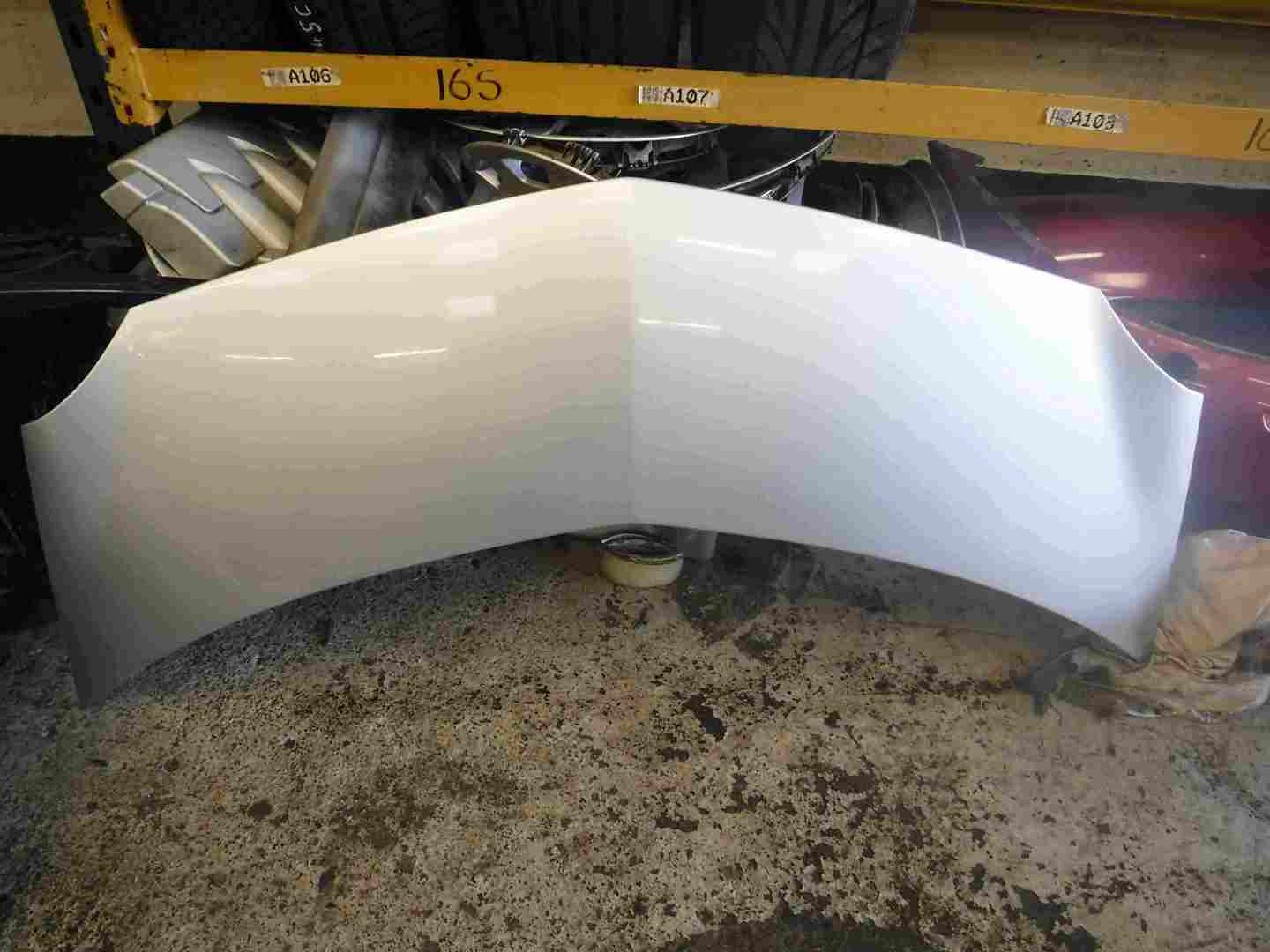Renault Modus 2004-2008 Front Bonnet Silver TED69