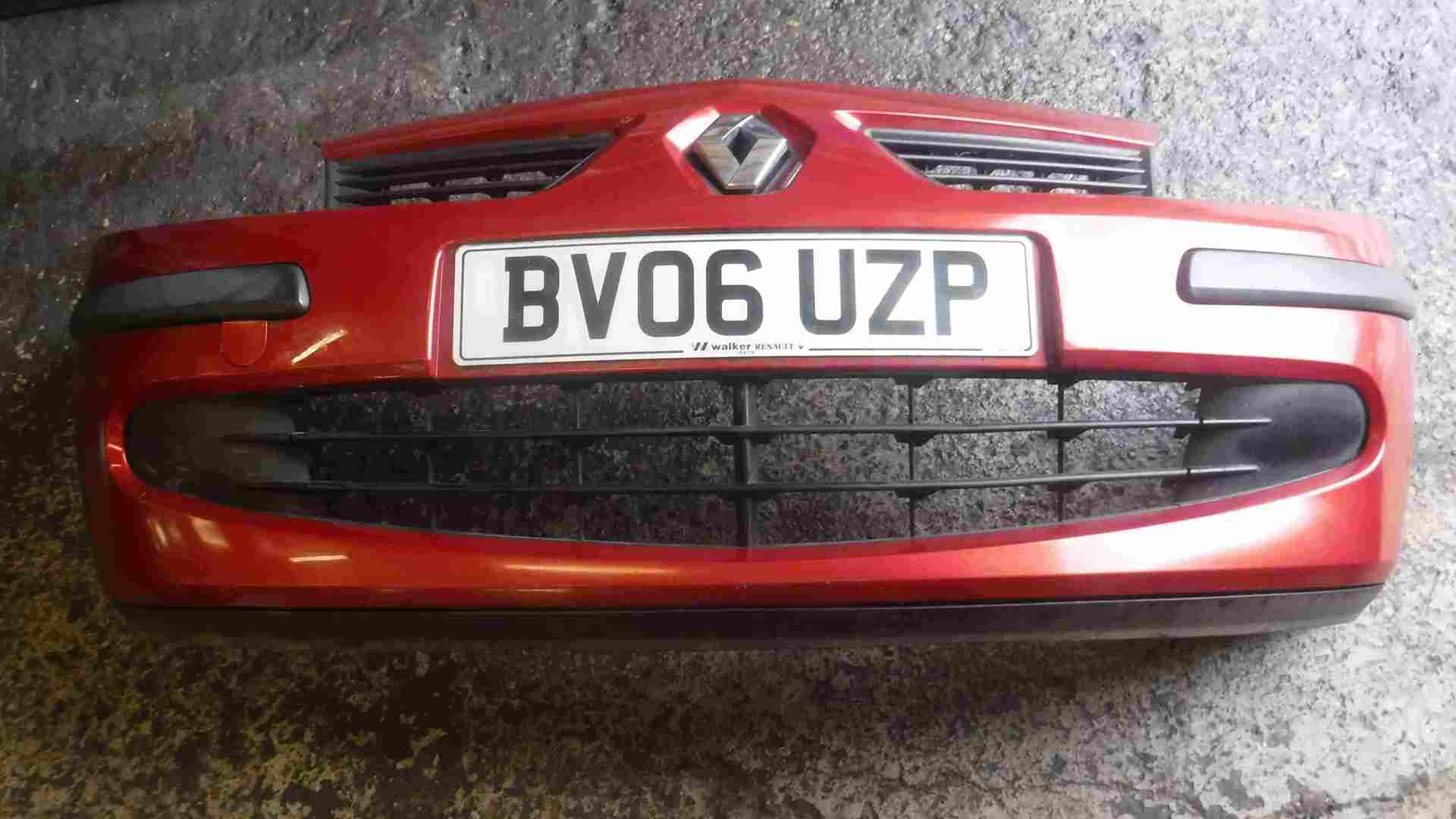 Renault Modus 2004-2008 Front Bumper Red TEB76 CHEAP