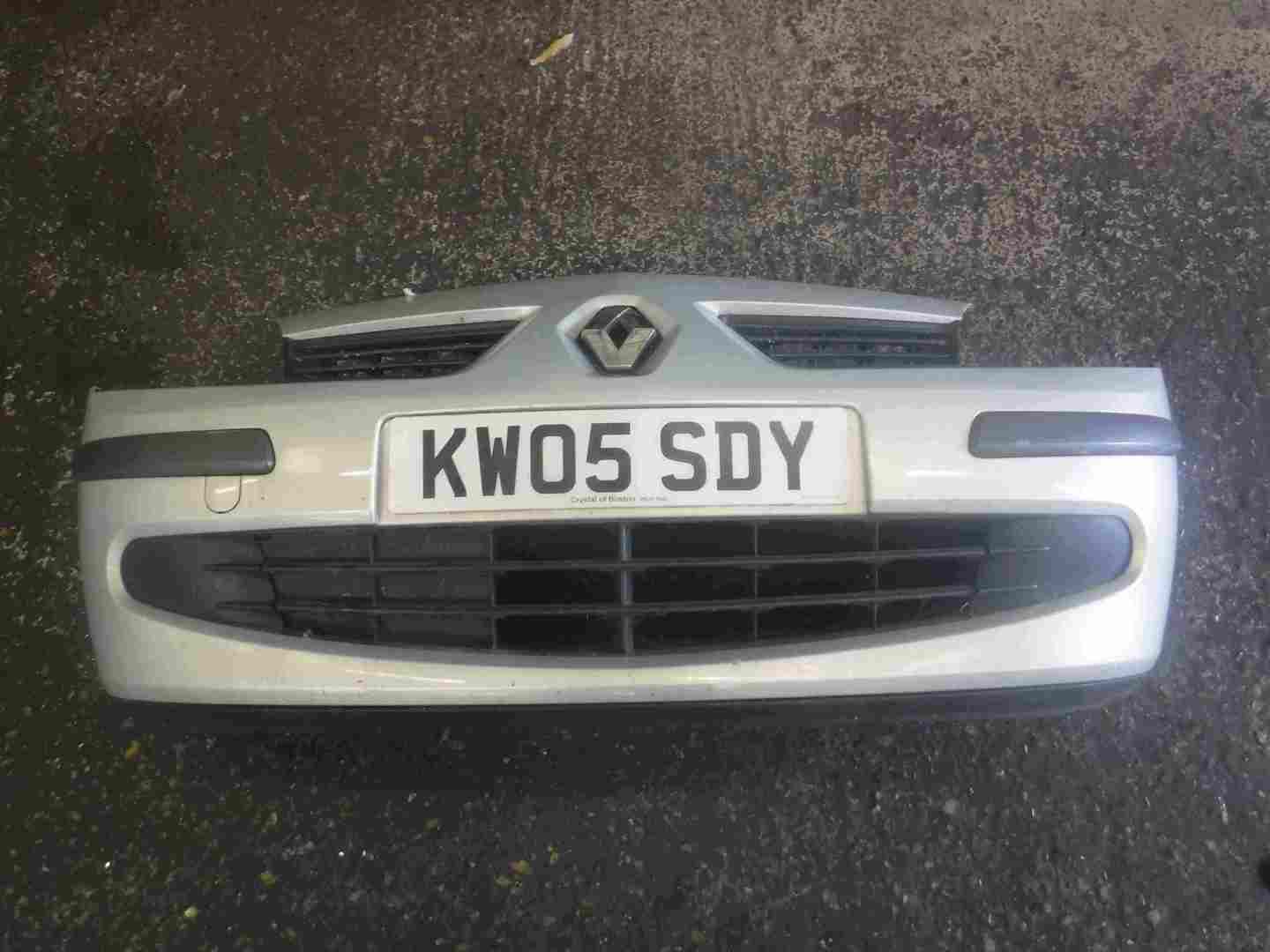 Renault Modus 2004-2008 Front Bumper Silver 632