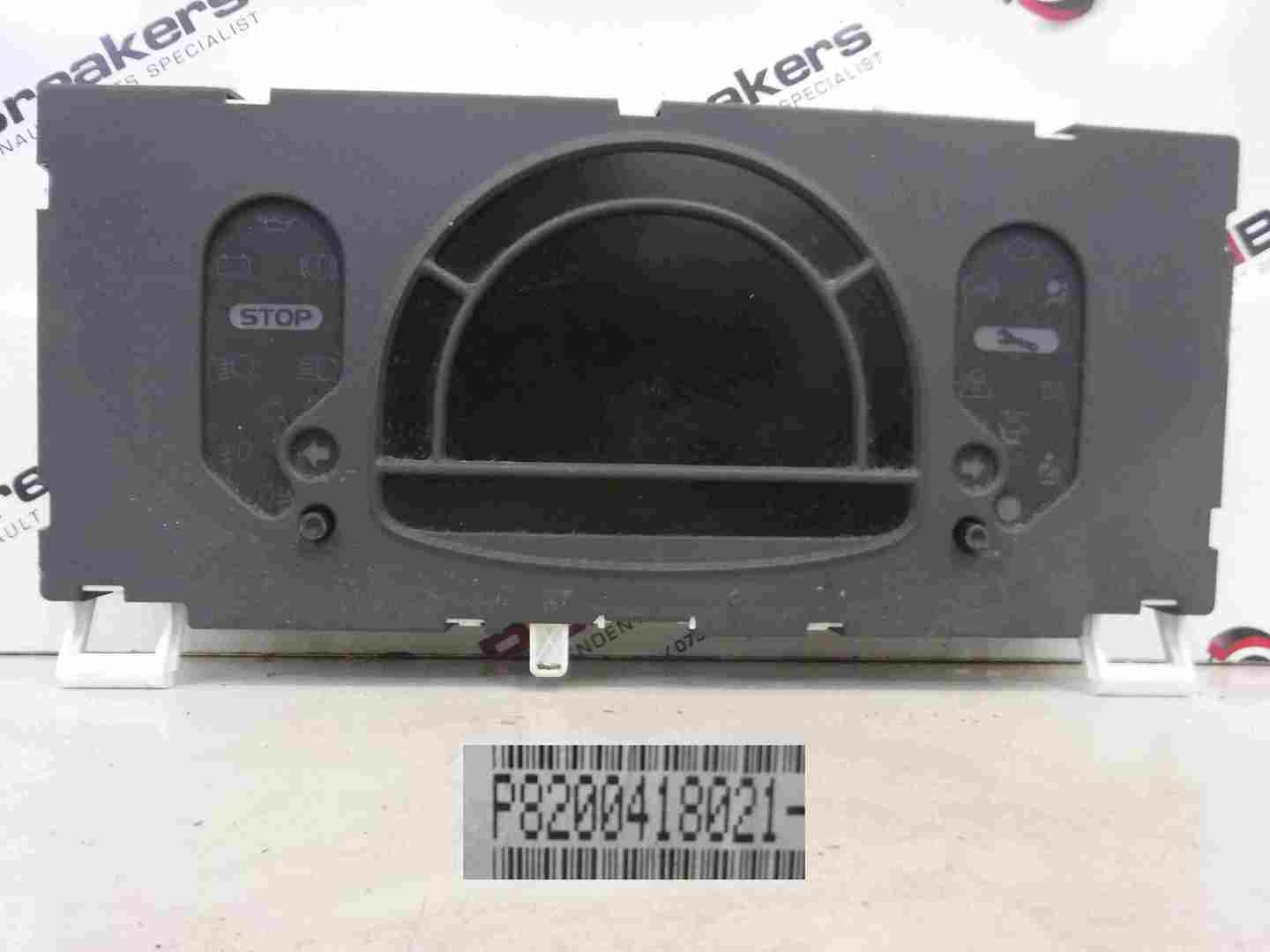 Renault Modus 2004-2008 Instrument Panel Dashboard Clocks 8200418021 Auto