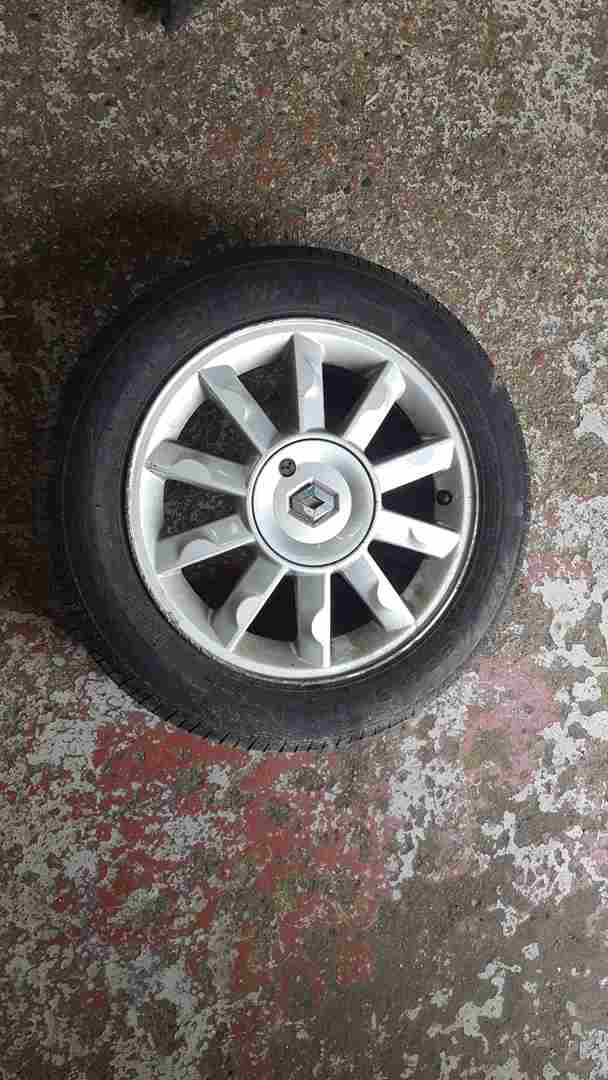 Renault Modus 2004-2008 Kimono Alloy Wheel 15inch + Tyre 185 60 15 6mm 4/5