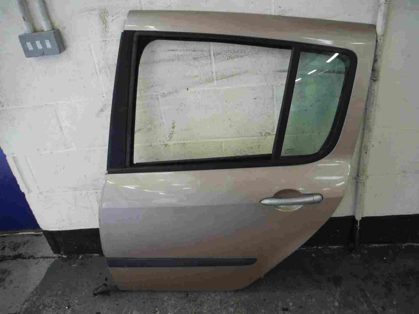 Renault Modus 2004-2008 Passenger NSR Rear Door Beige Brown Silver TED12
