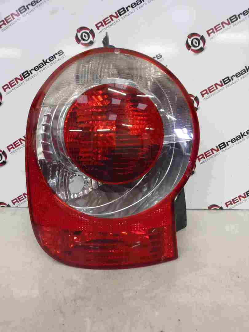 Renault Modus 2004-2008 Passenger NSR Rear Light Clear Lens 8200655992